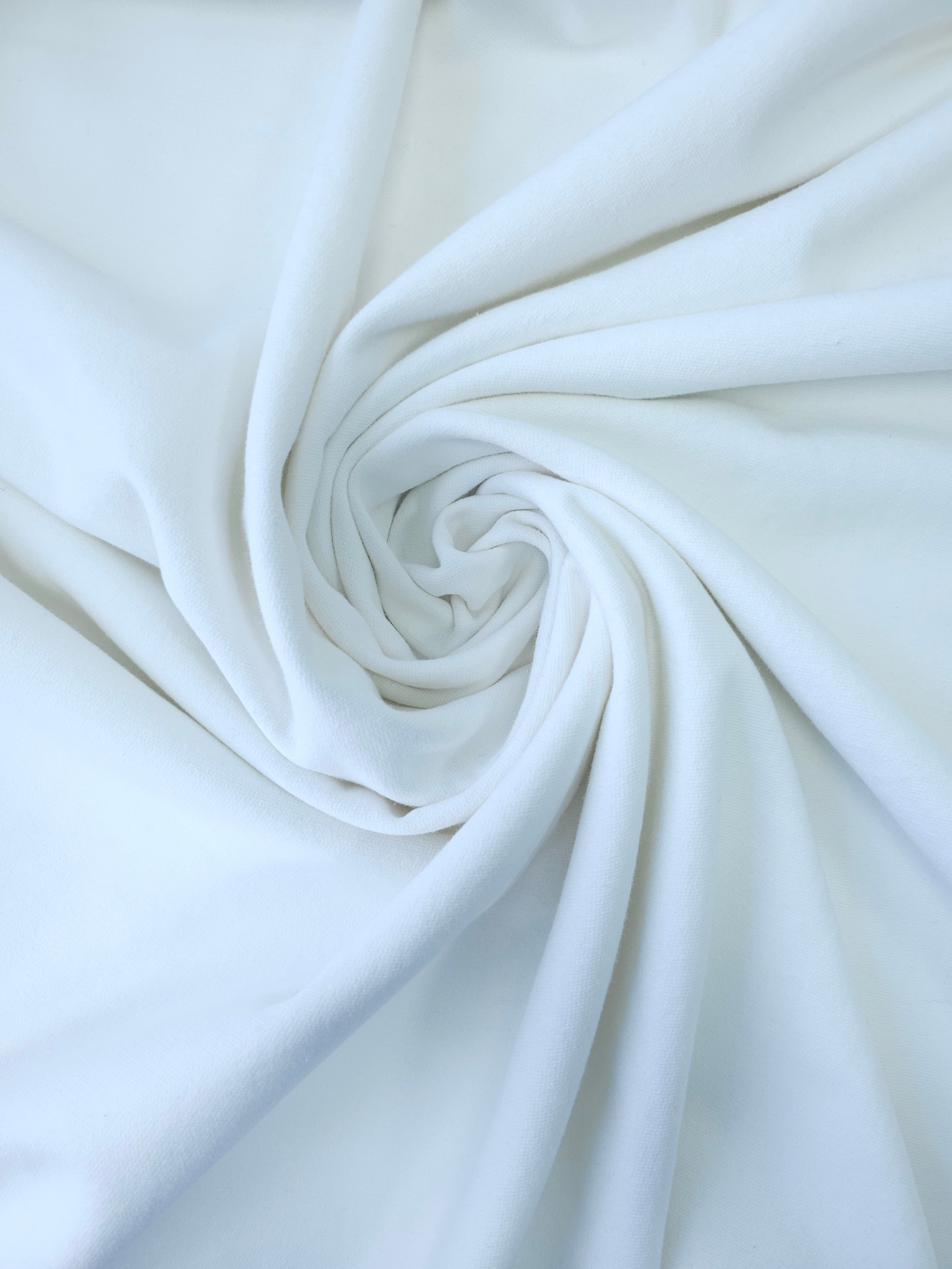 White Loopback Terry