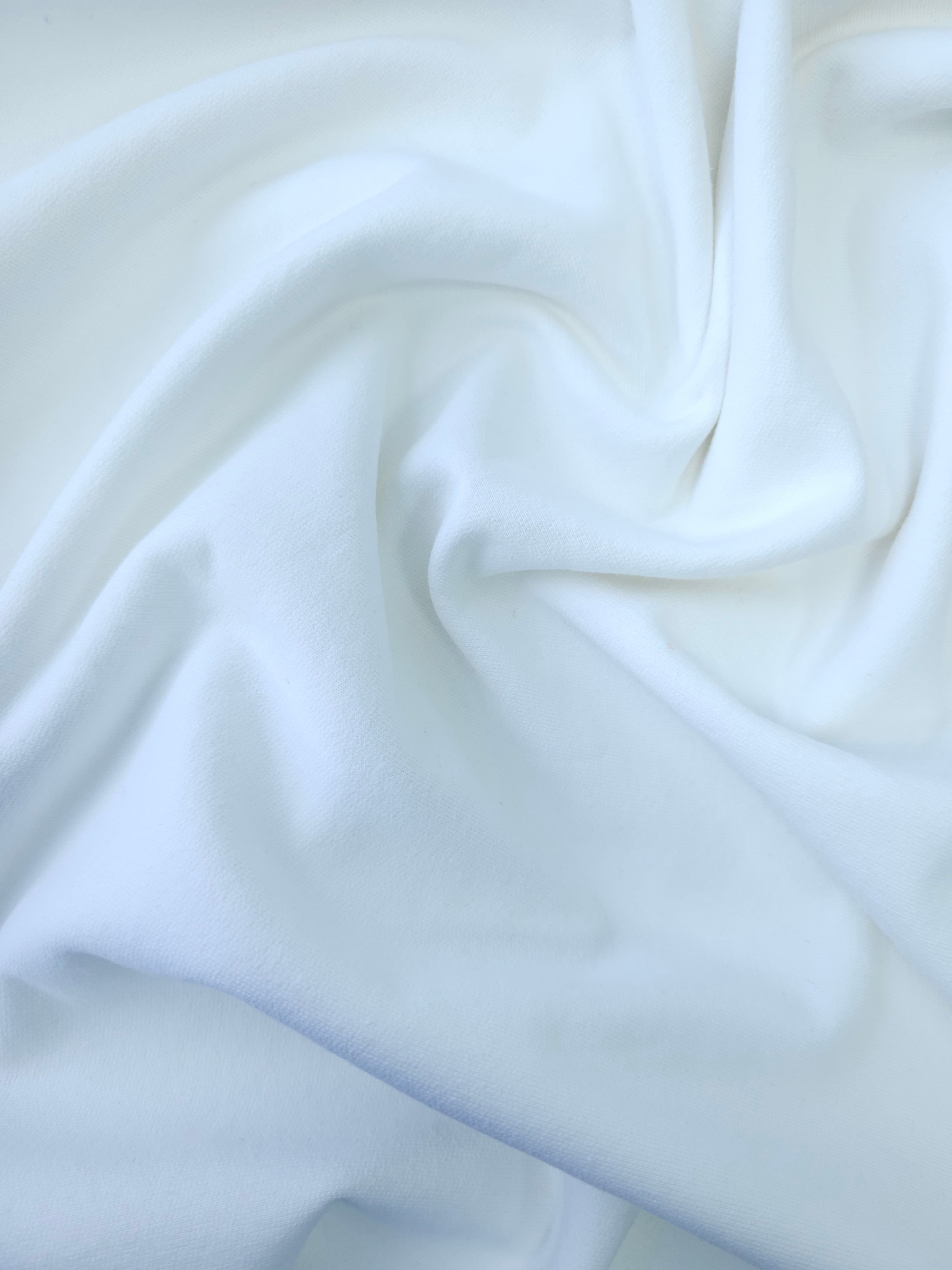 White Loopback Terry