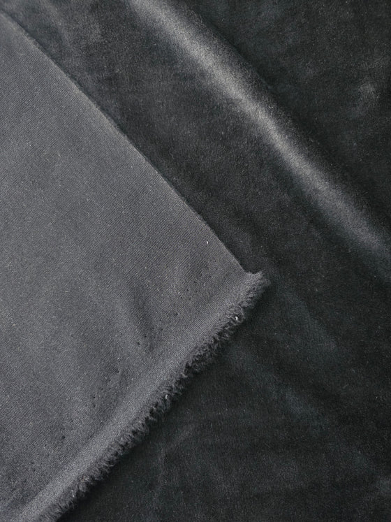 Black Brushed Fleece