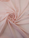 Peachy Pink Bubble Crepe