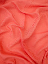 Coral Irregular Print Viscose