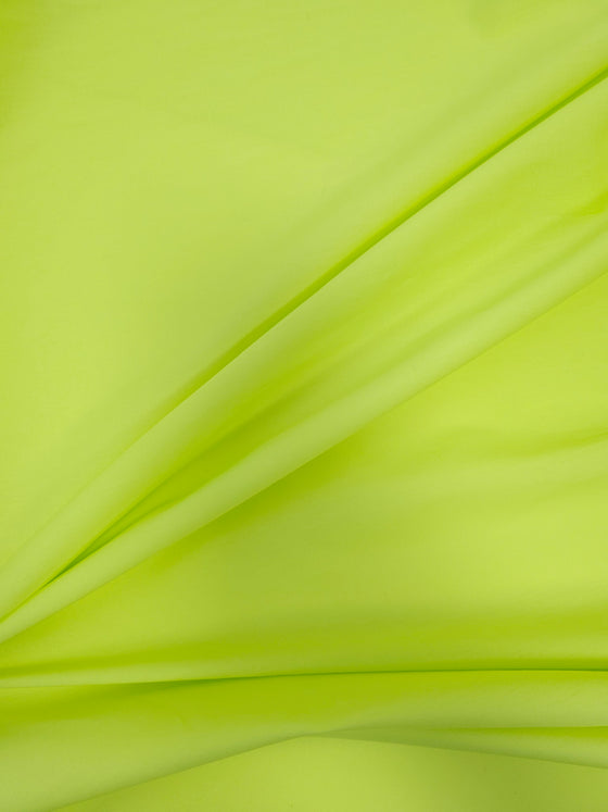 Lime Cotton Poplin