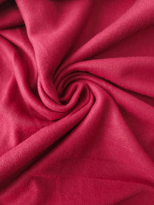  Burgundy Red Micro Fleece Terry