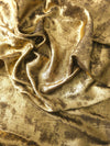 Gold/Black Lurex Look Poly