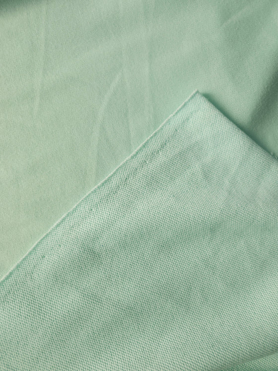 Mint Green Poly French Terry