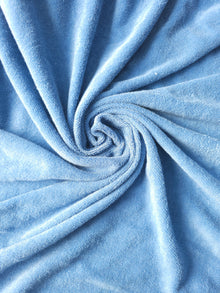  Blue Towelling Loopback