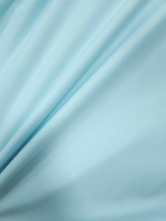 Light Blue Poly French Terry