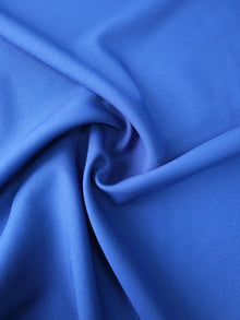  Cobalt Blue Lightweight PolyWool Suiting