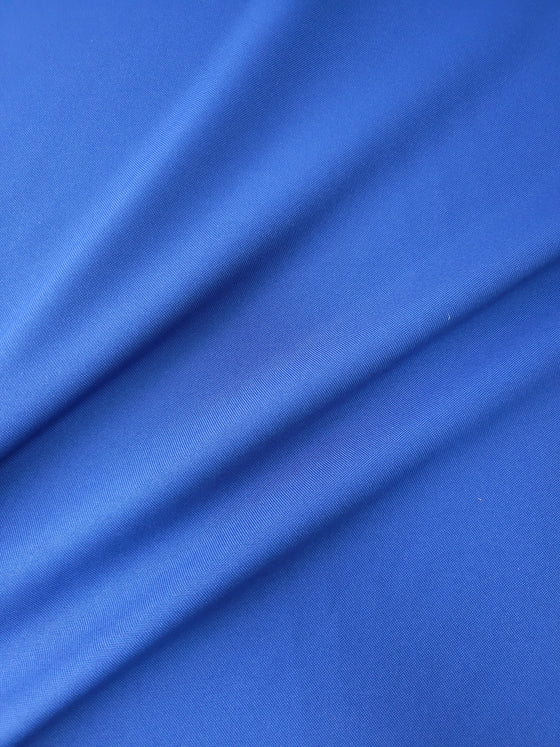 Cobalt Blue Lightweight PolyWool Suiting