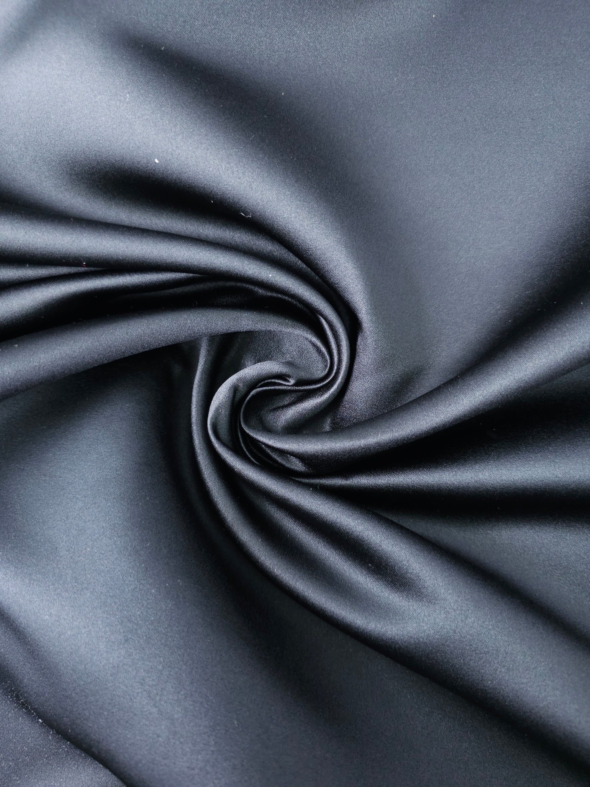 Black Dutchess Satin *DEFECT*