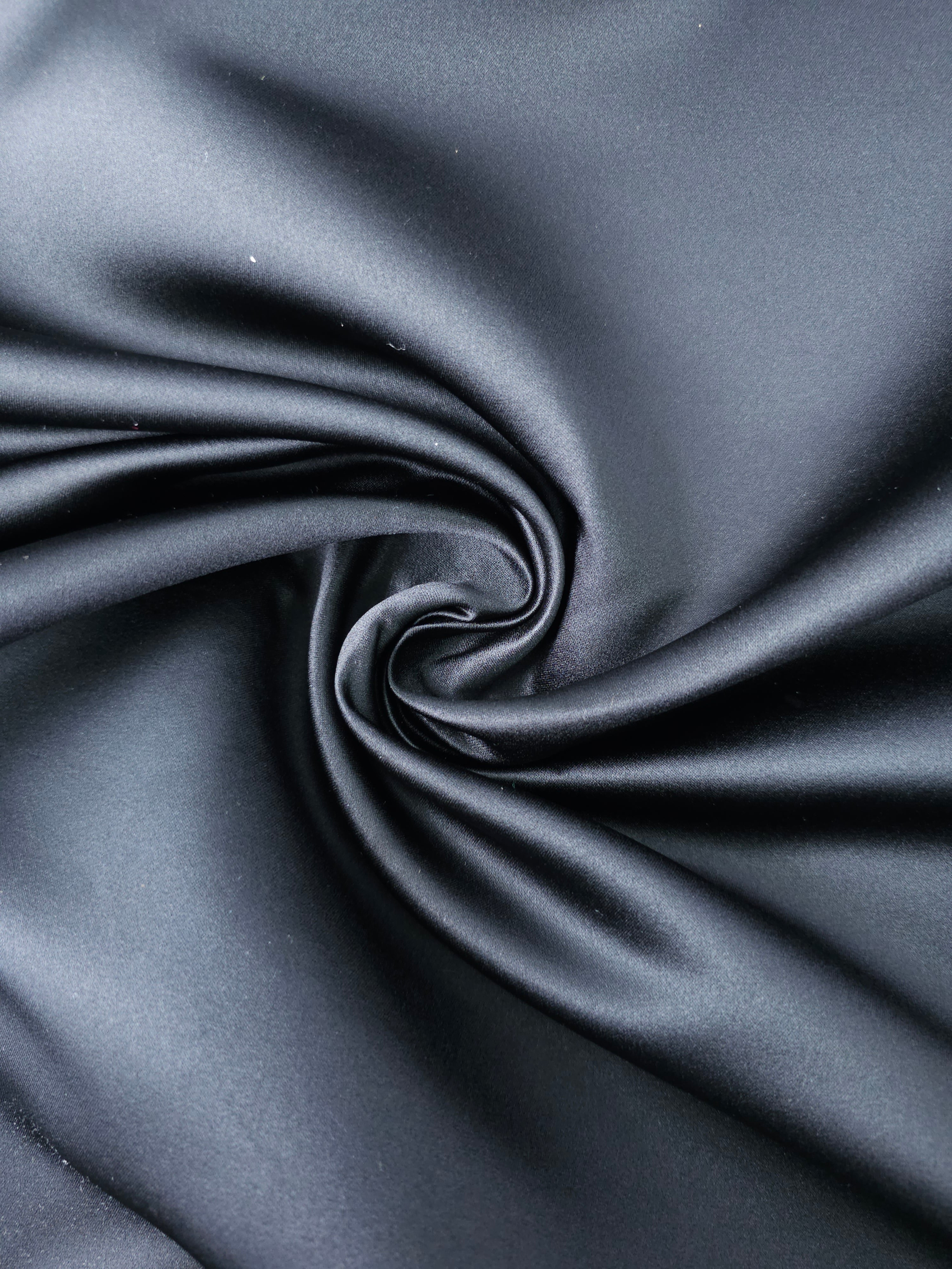 Black Dutchess Satin *DEFECT*
