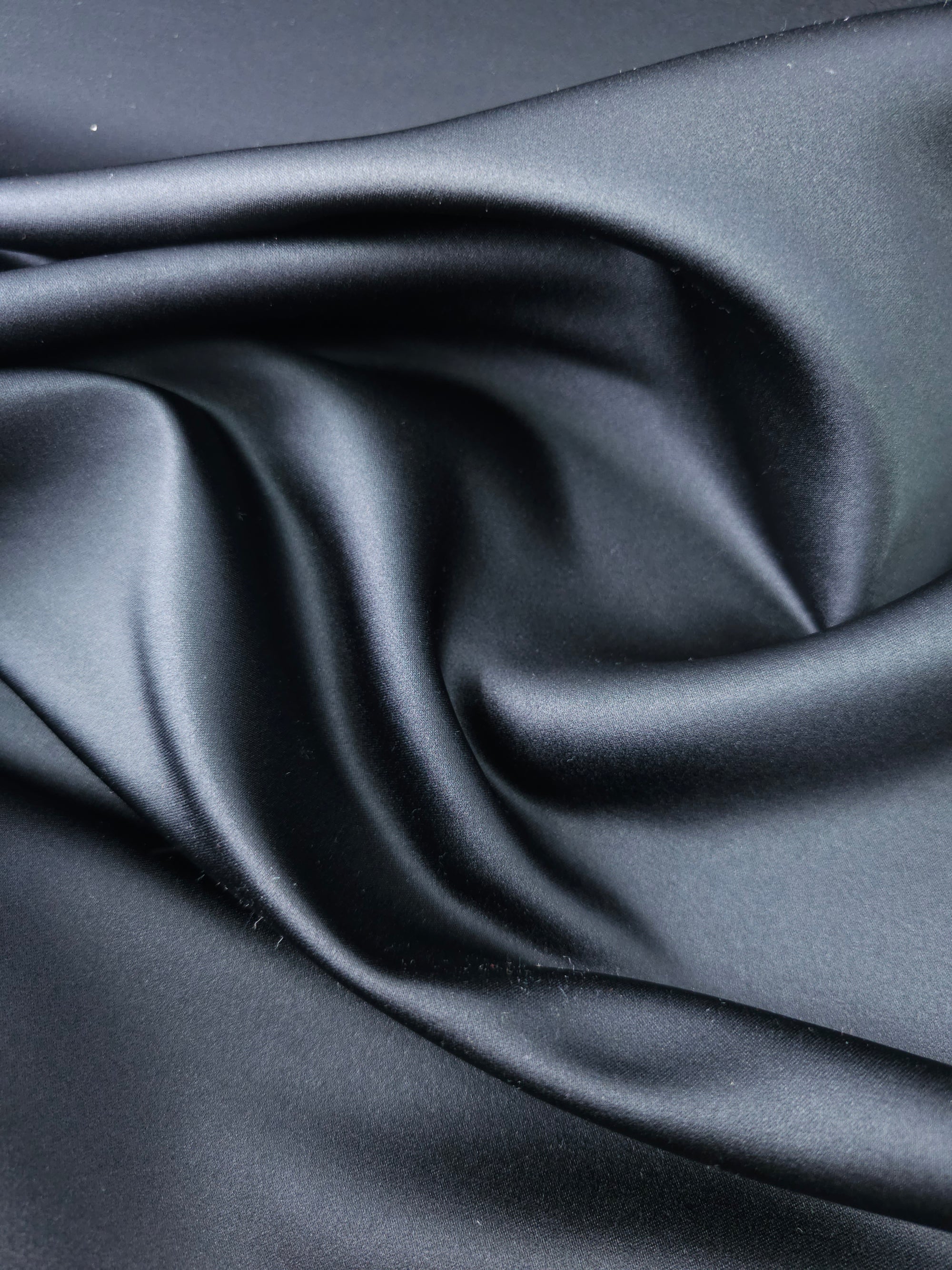 Black Dutchess Satin *DEFECT*