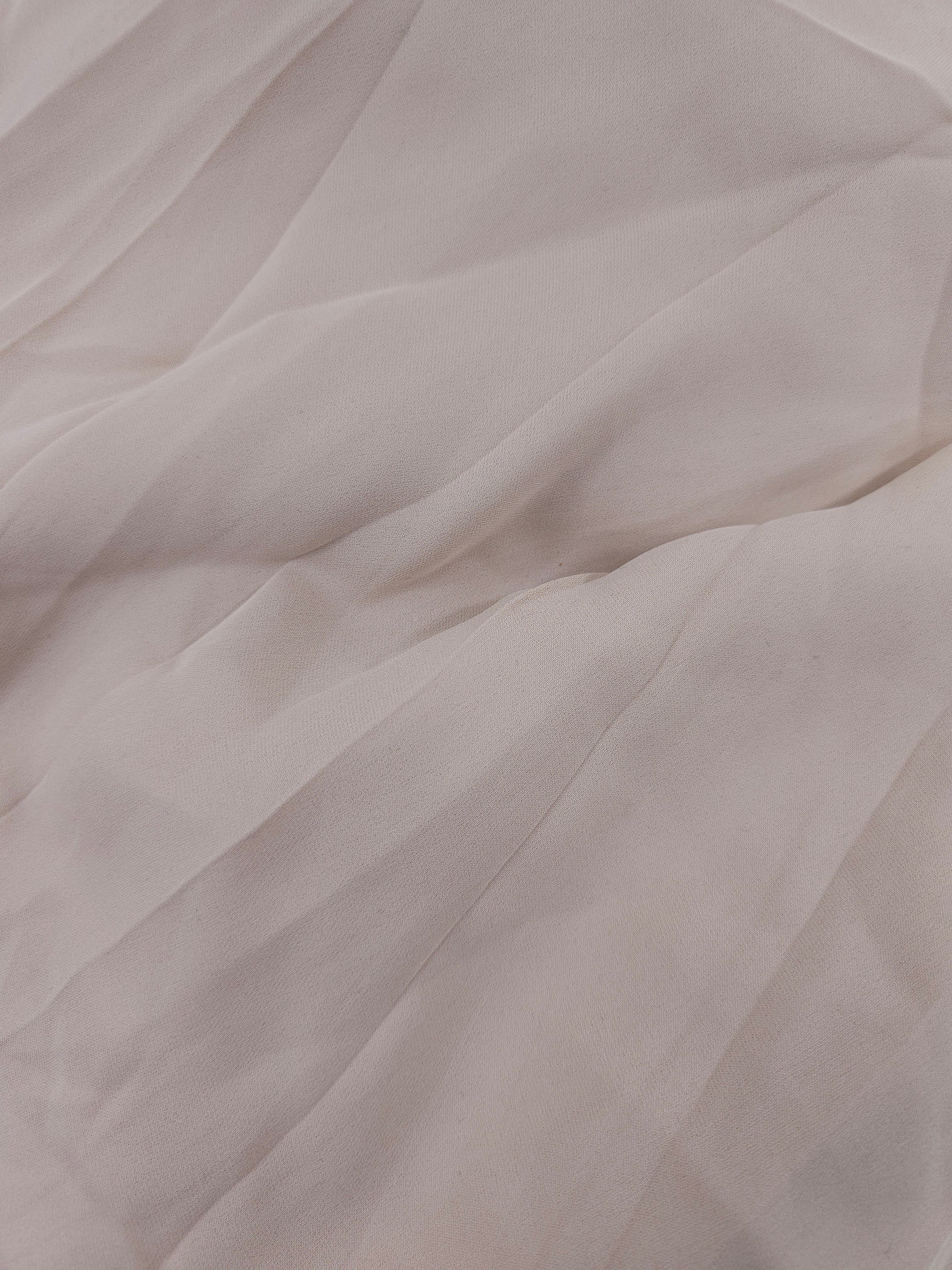 Pale Pink Chiffon - 3m Piece