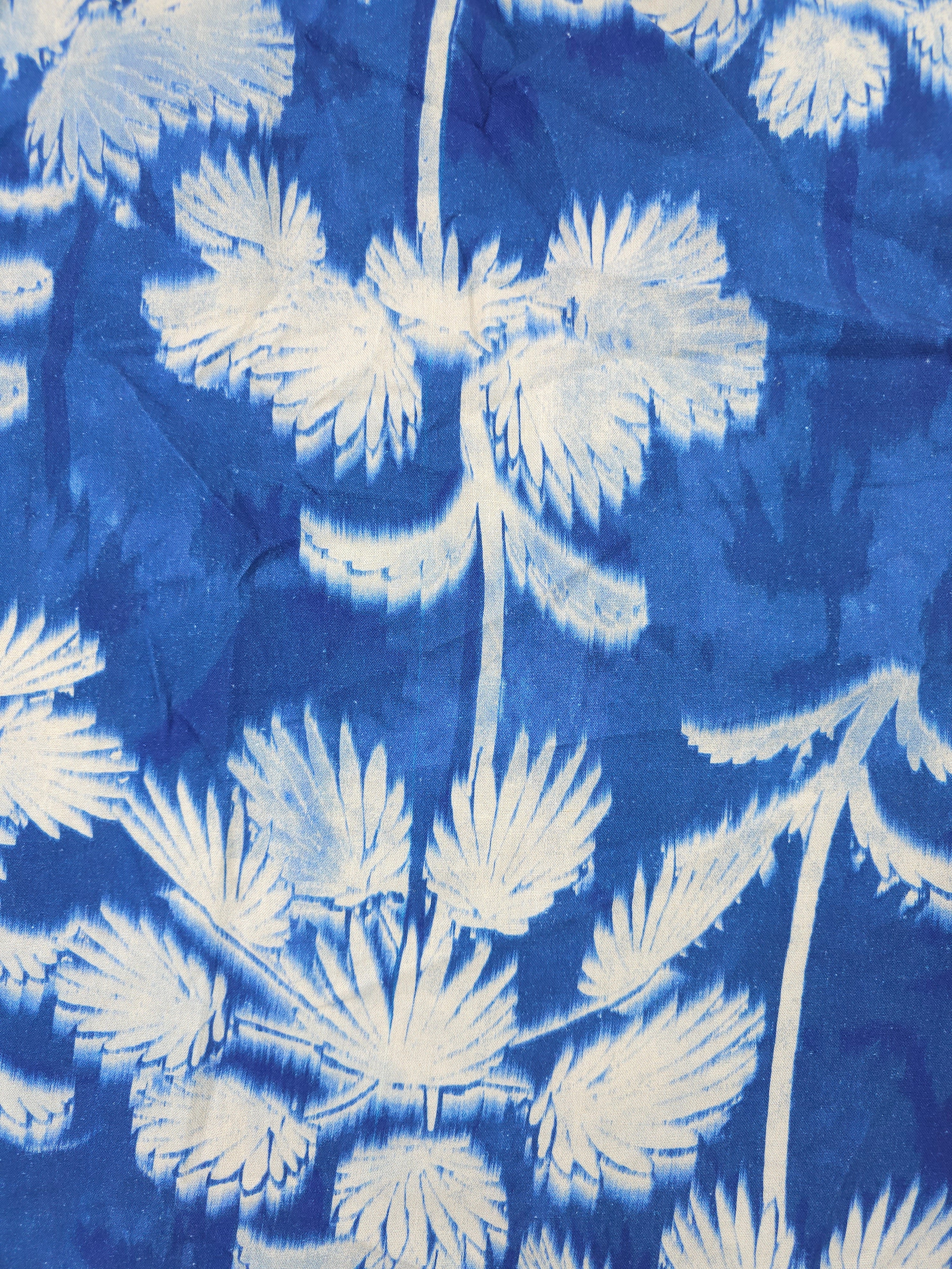 Palm Vibes Viscose Challis - 1.6m Piece