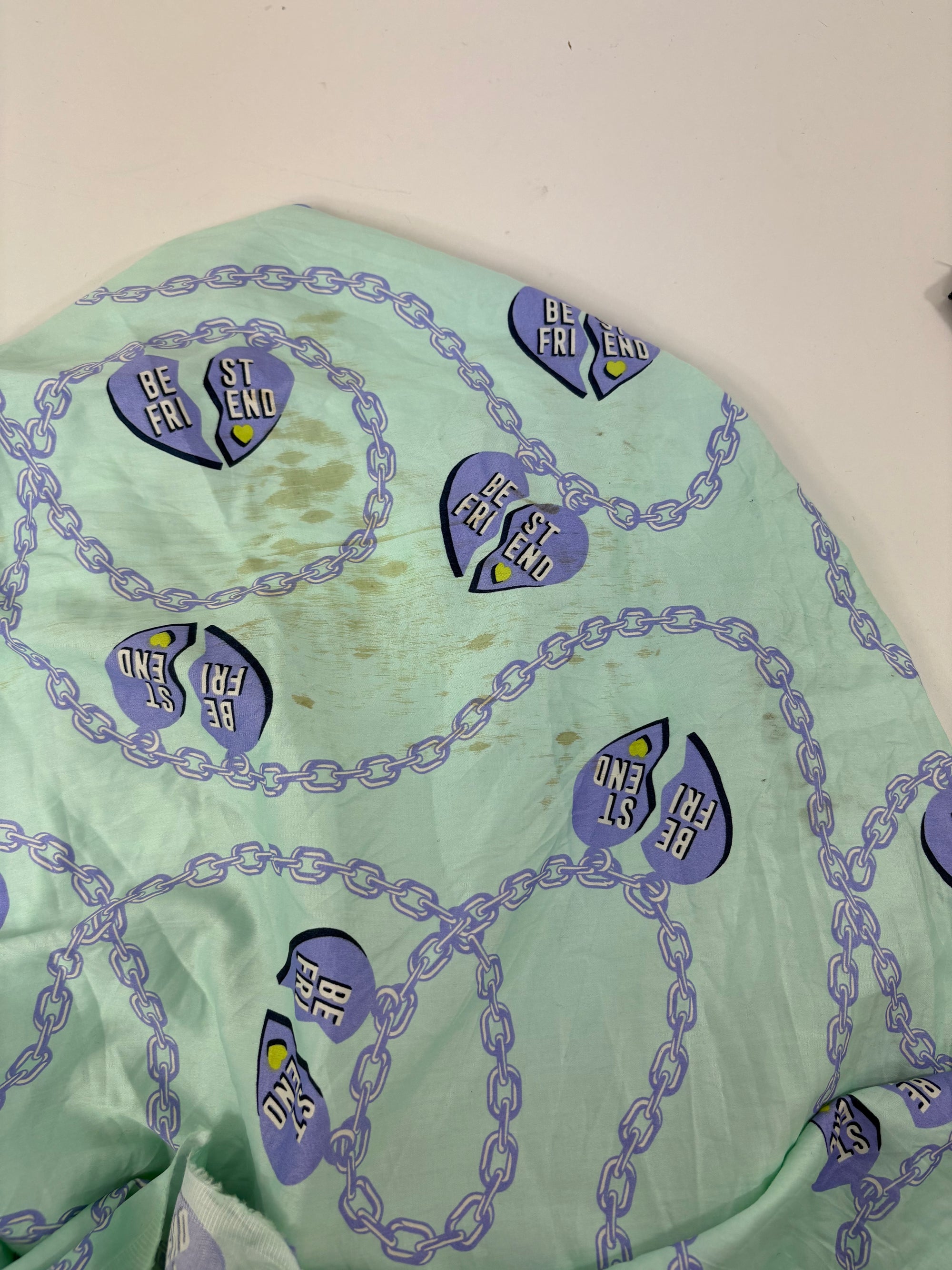 Blue Best Friend Cotton Sateen - 2.4m Piece