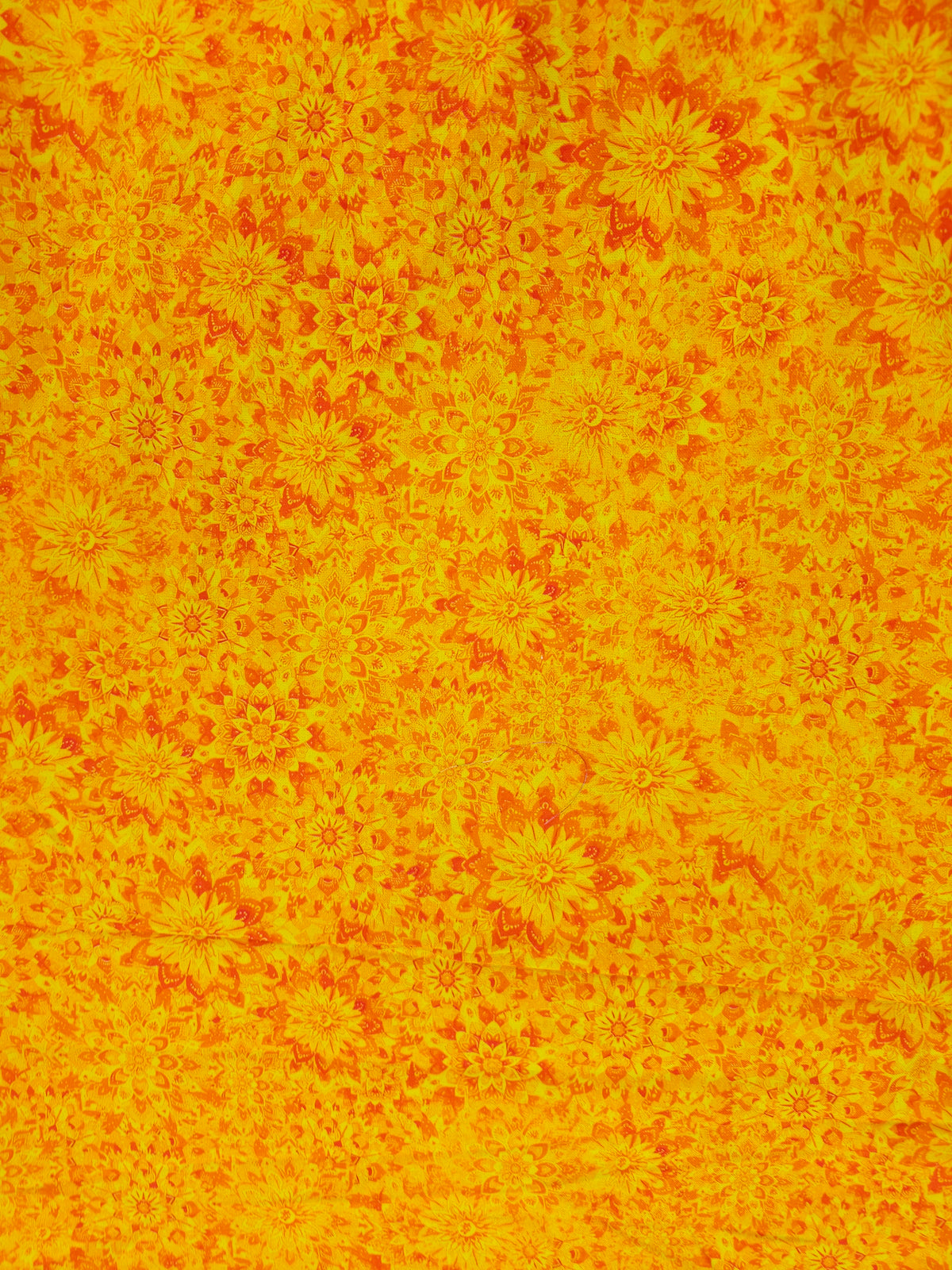 Sunshine mandala burst Cotton- 2.7m piece