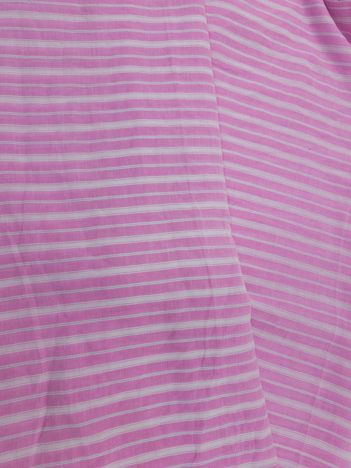 Pink stripe Cotton- 2m piece