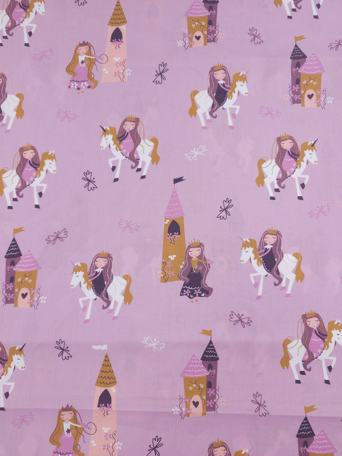 Lilac princess Cotton (Various sizes)