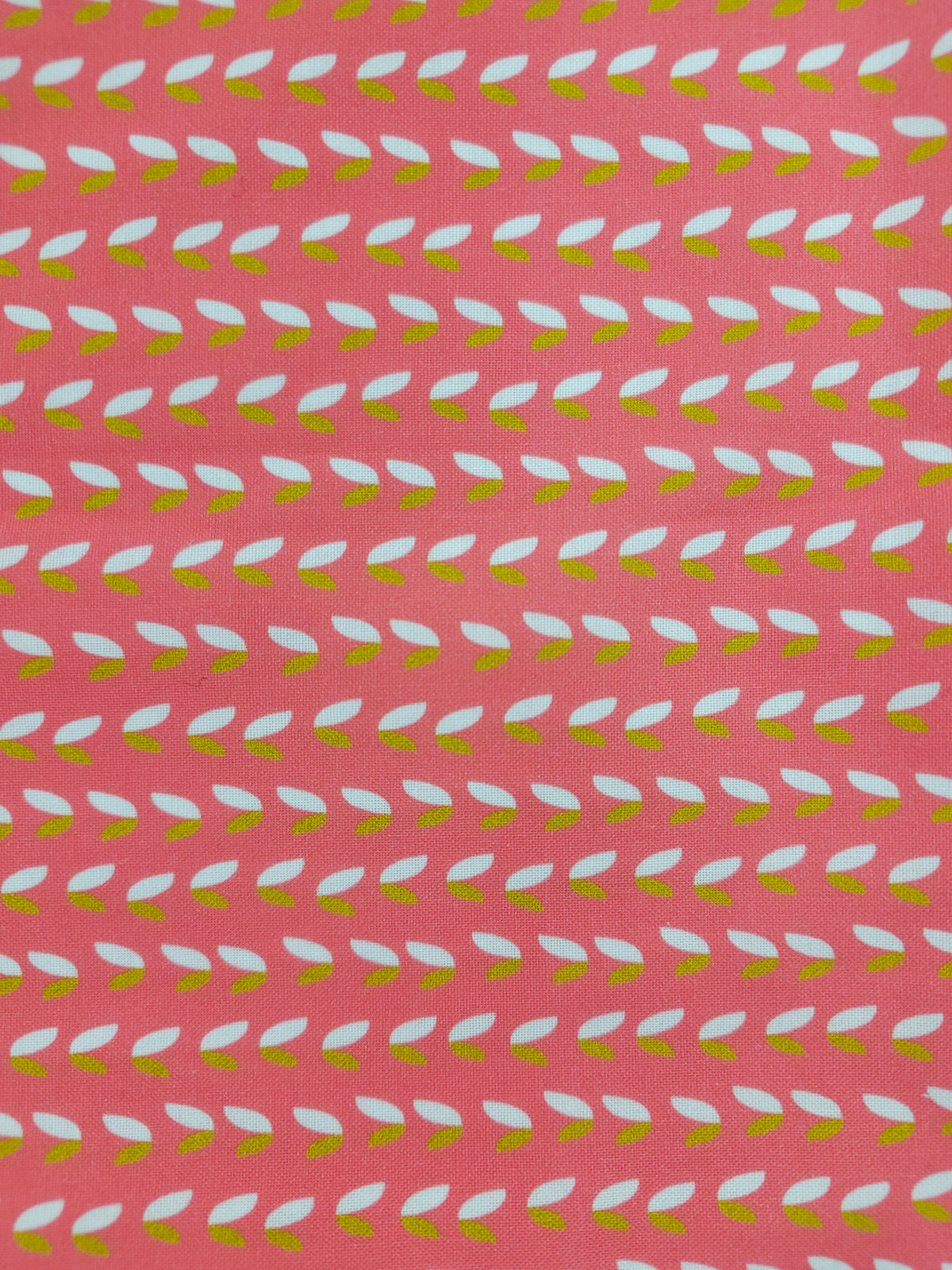 Salmon leaf Cotton- 1.5m piece