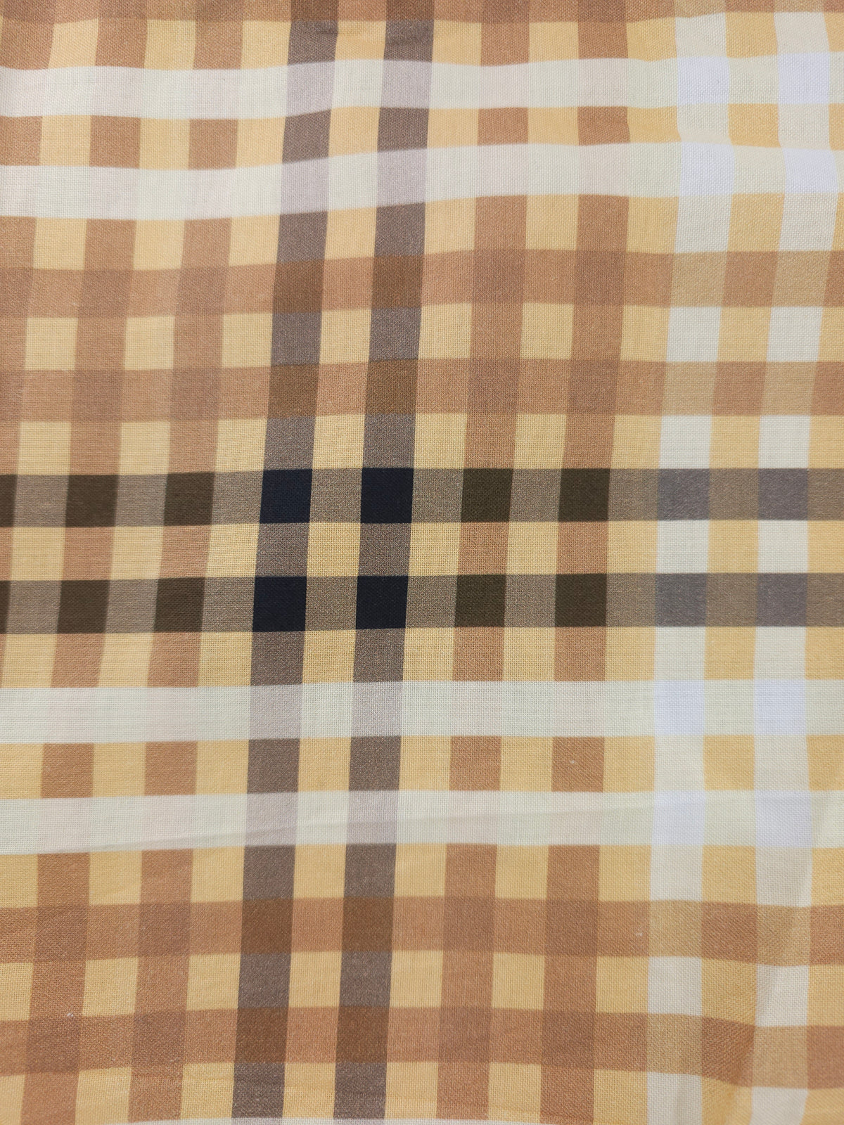 Buttermilk tartan Cotton ( Various sizes)