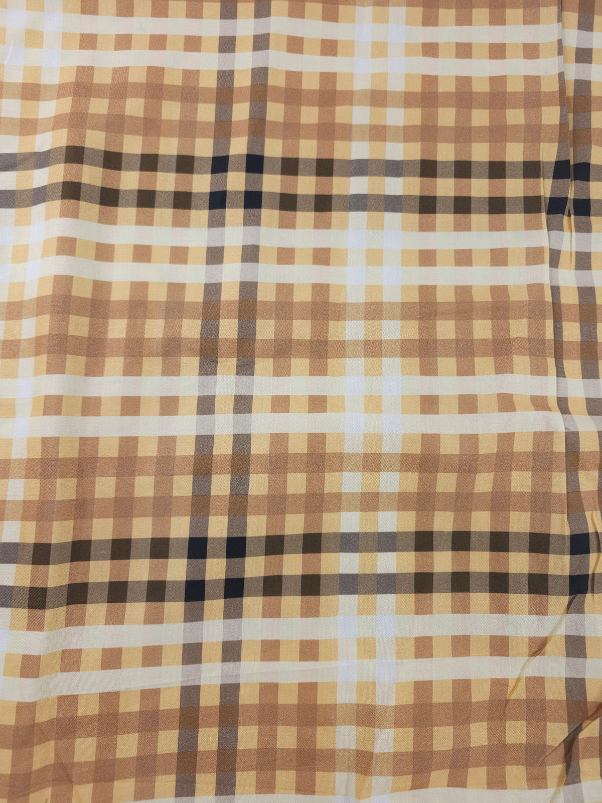 Buttermilk tartan Cotton ( Various sizes)