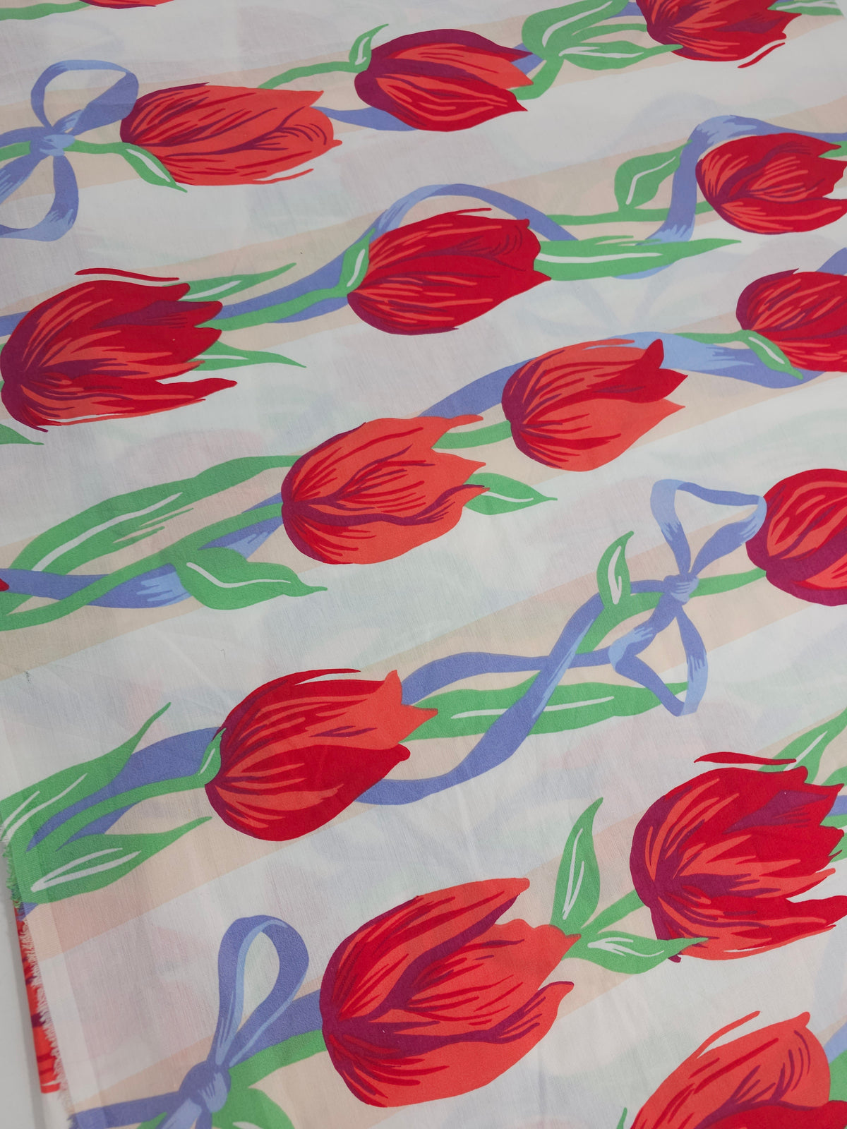 Tulip rose Cotton- 1.1m piece