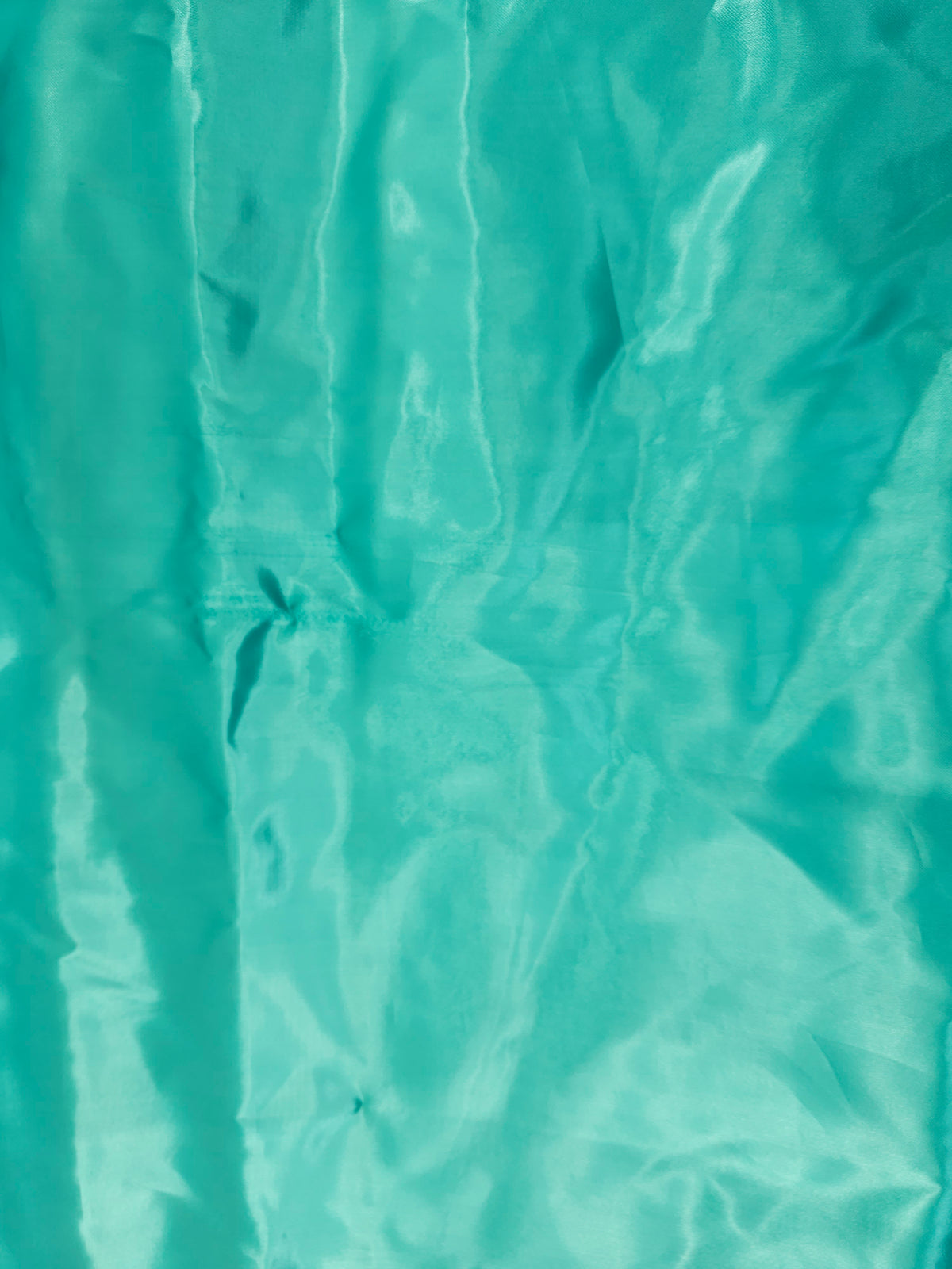 Teal Liquid satin- 1.4m piece