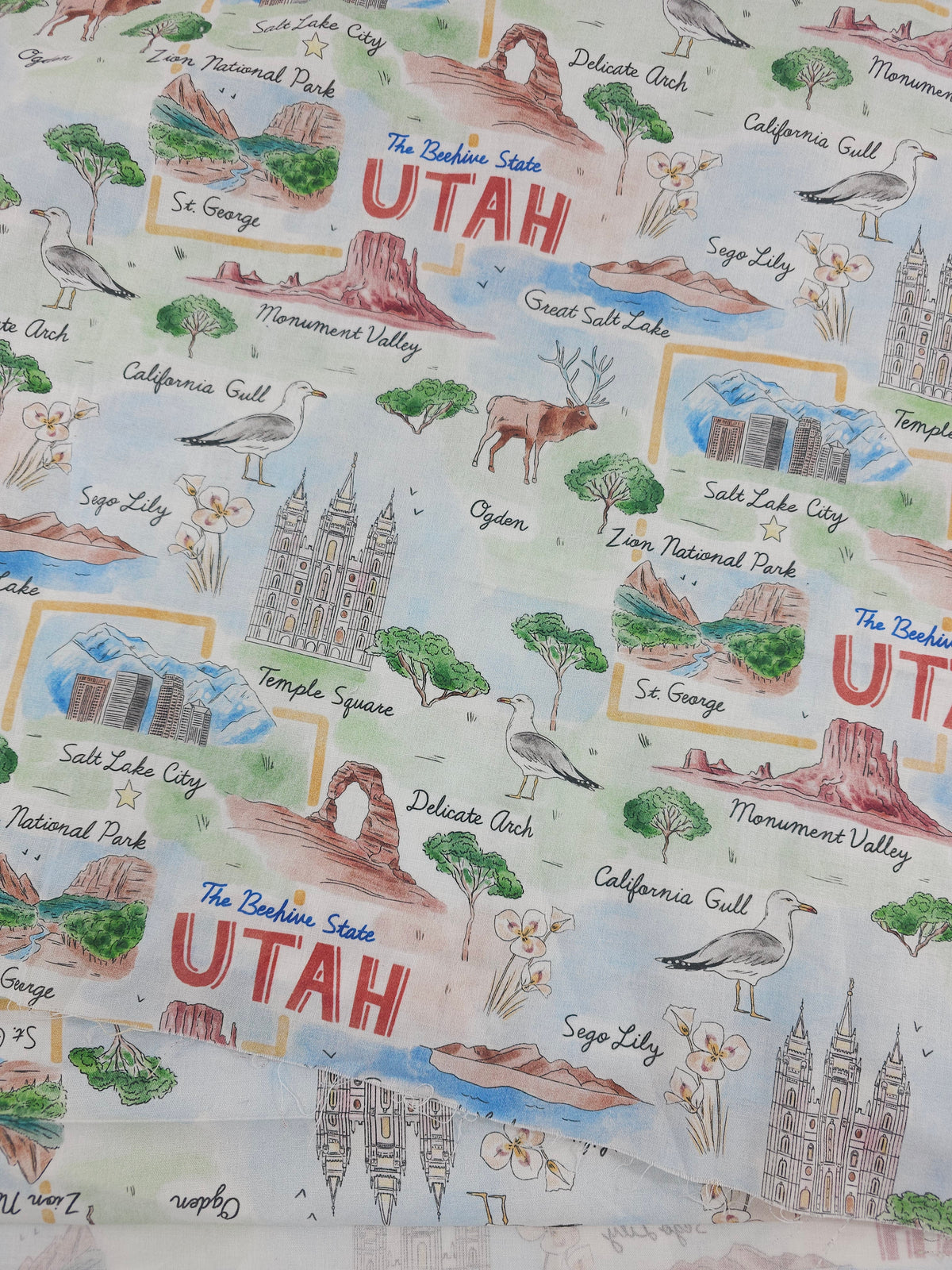 Utah Cotton- 1.8m piece
