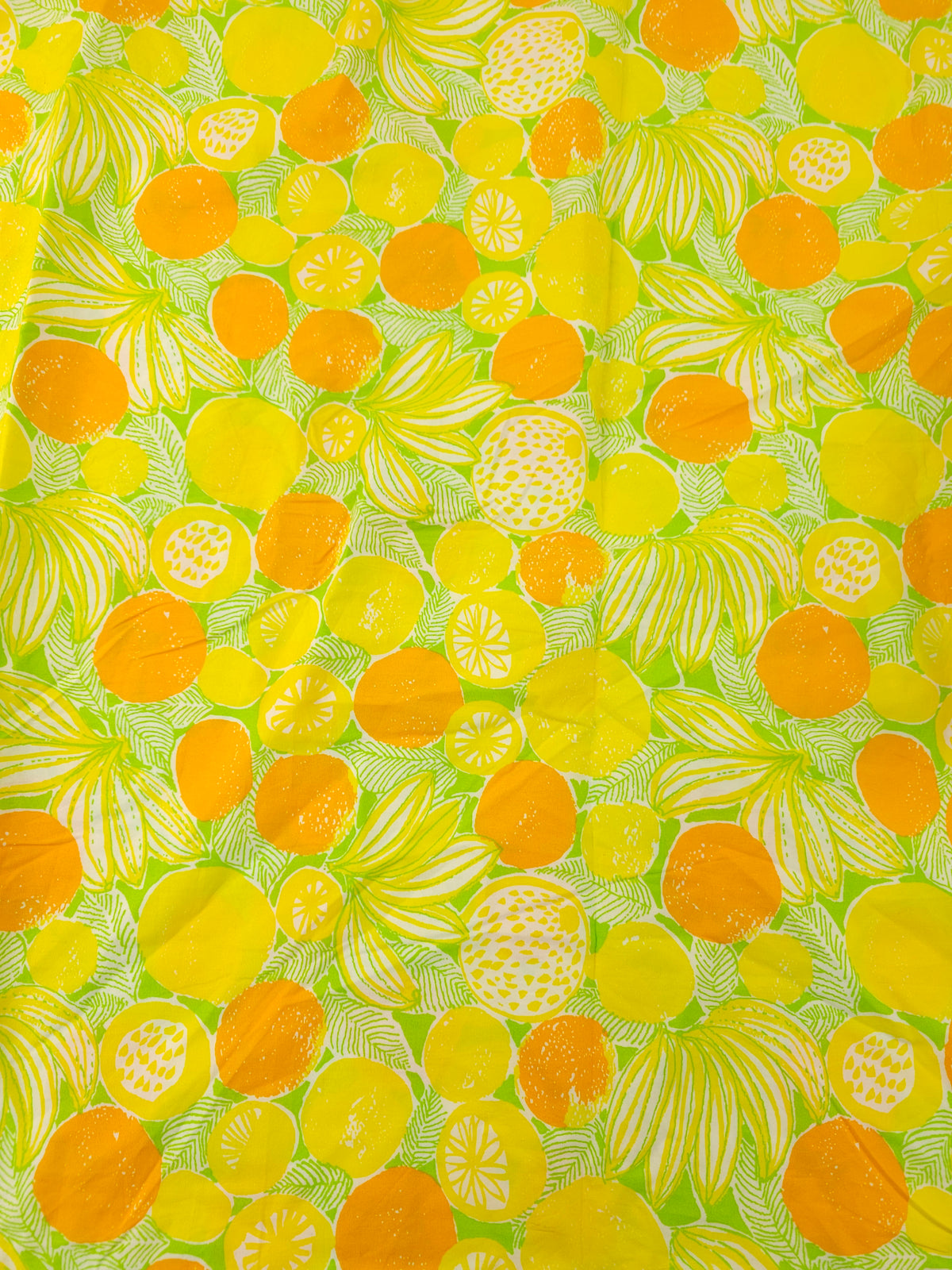 Fruity oranges Viscose- 1m piece