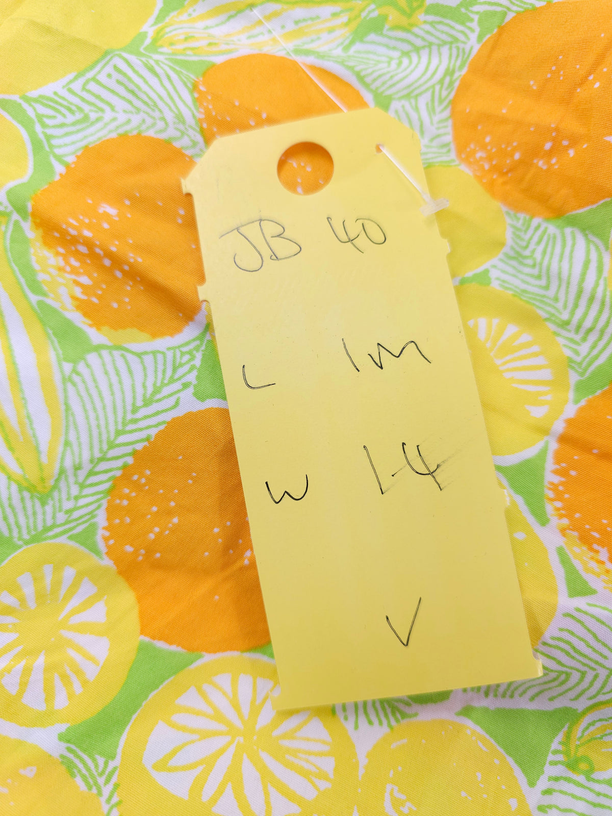 Fruity oranges Viscose- 1m piece