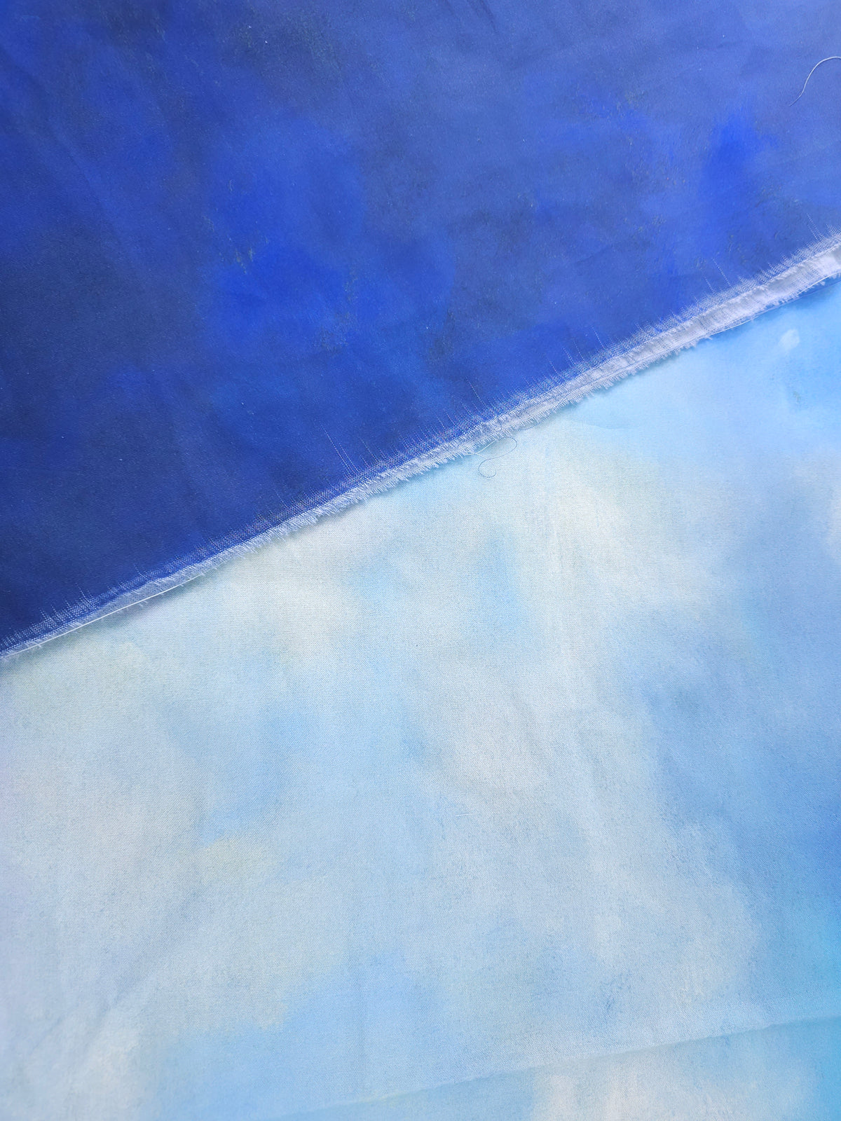 Blue seas gradient Cotton- 1m piece