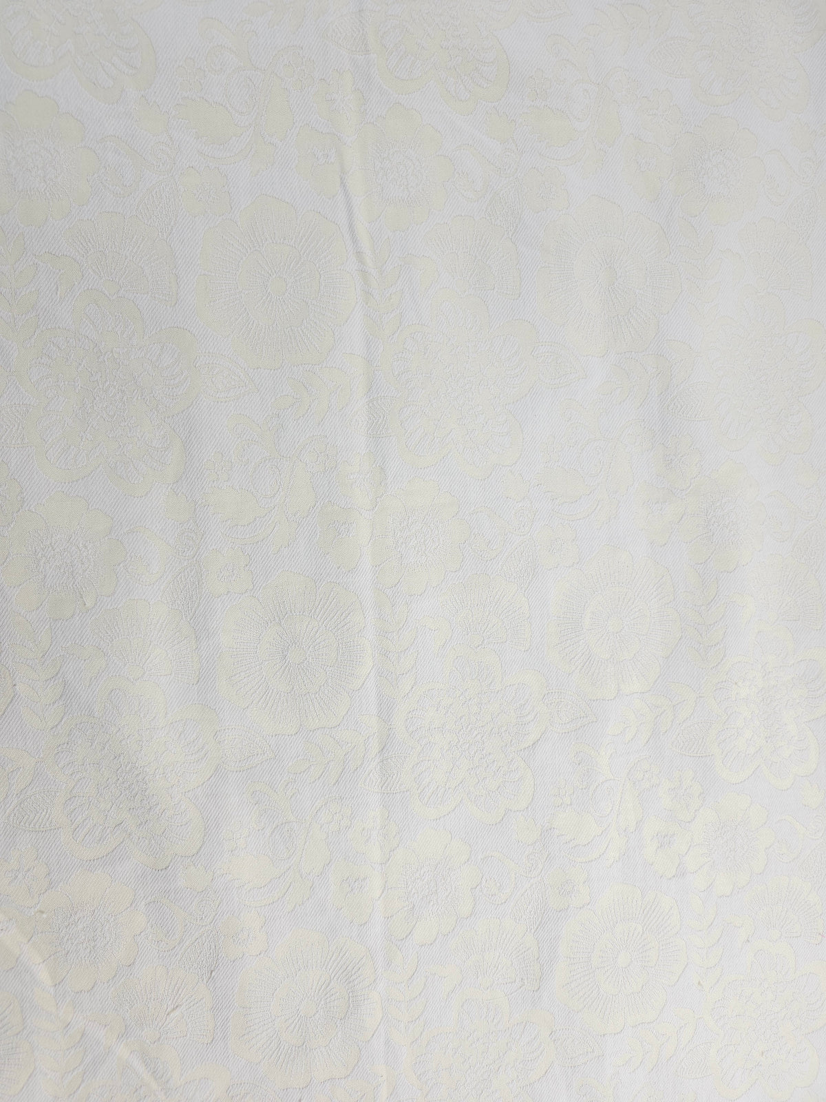 Off white cream Brocade- 3.2m piece