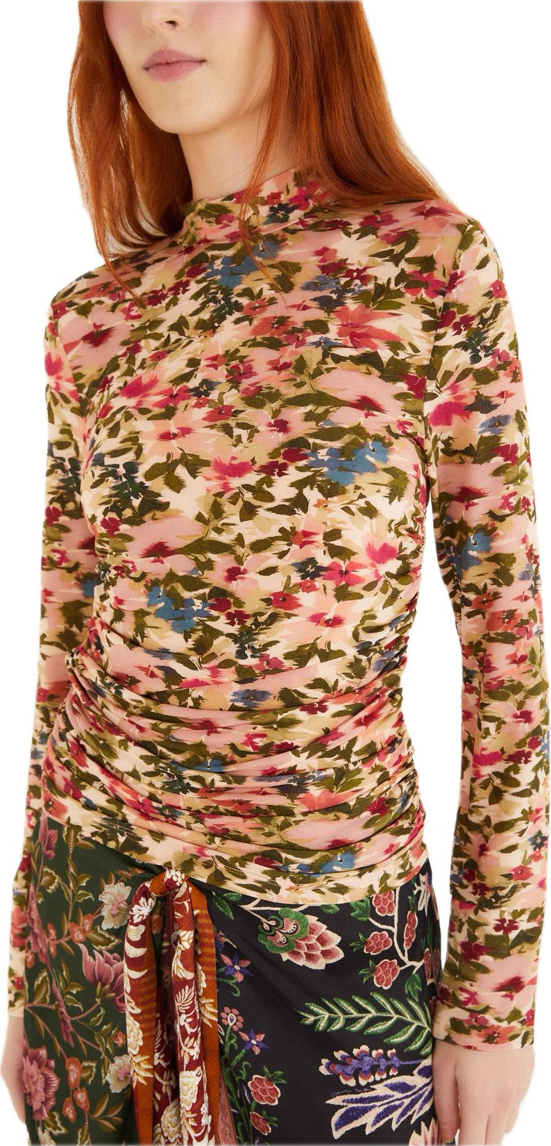 Watercolour Floral Wonder Slinky Rayon Jersey *FARM RIO*