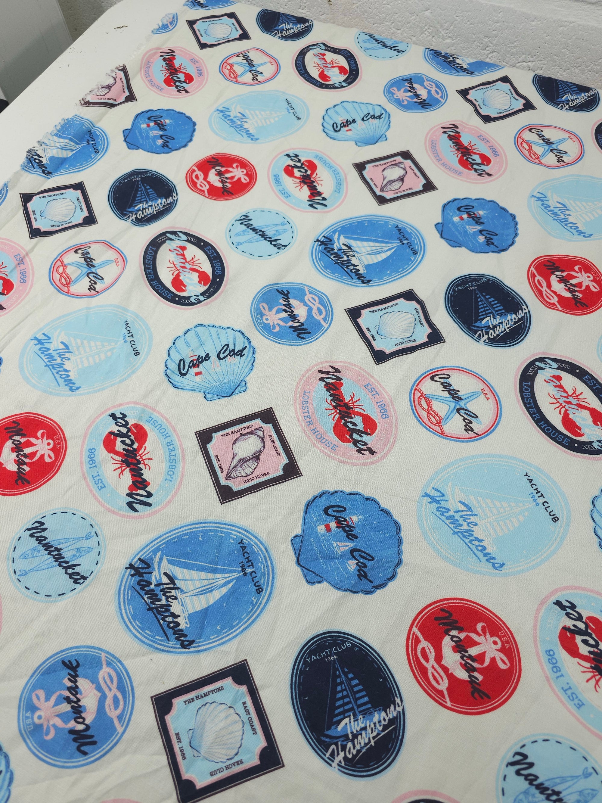 The Hamptons Badges Cotton