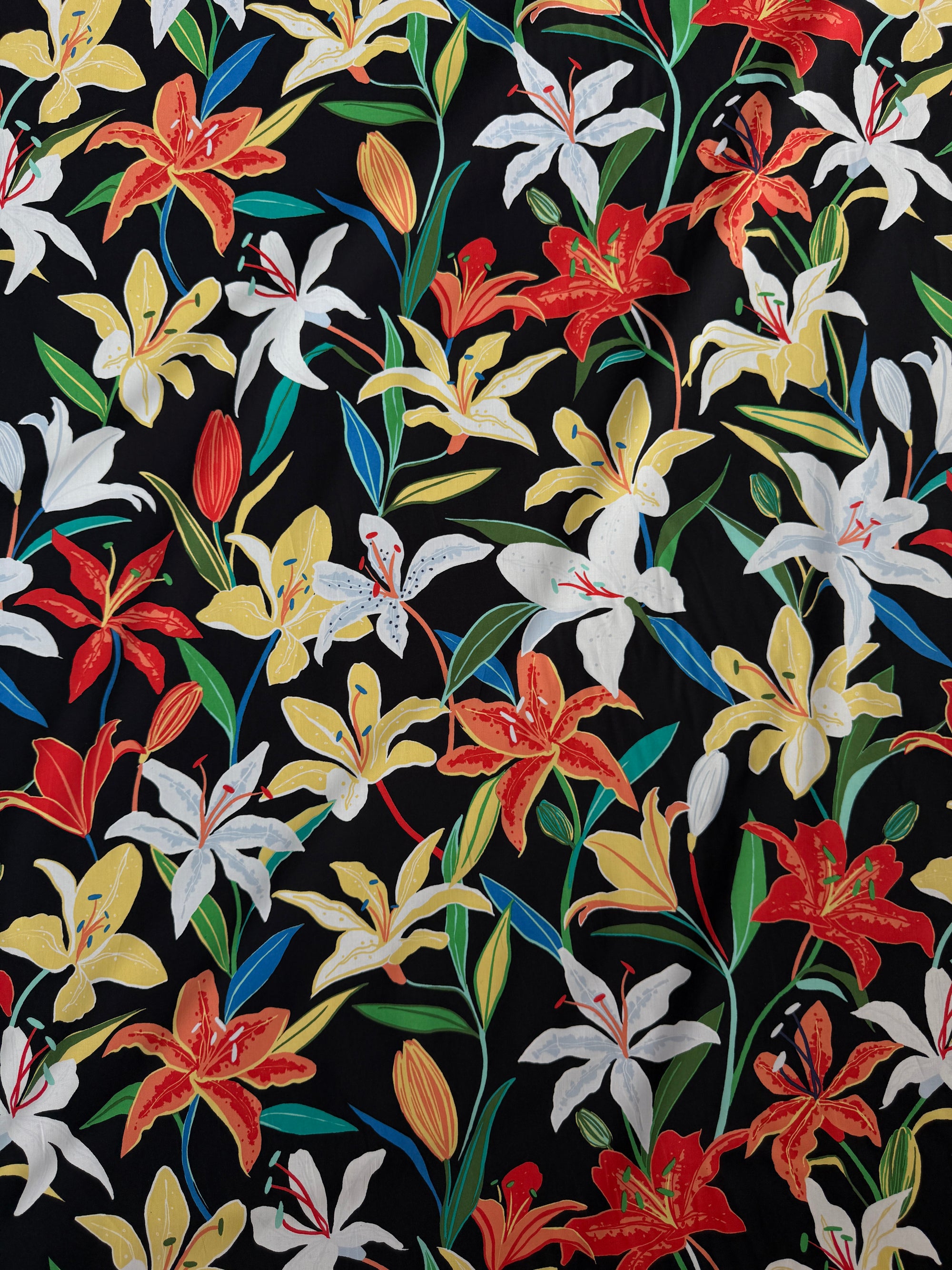 *PRE ORDER* Summer Lilies Cotton Poplin