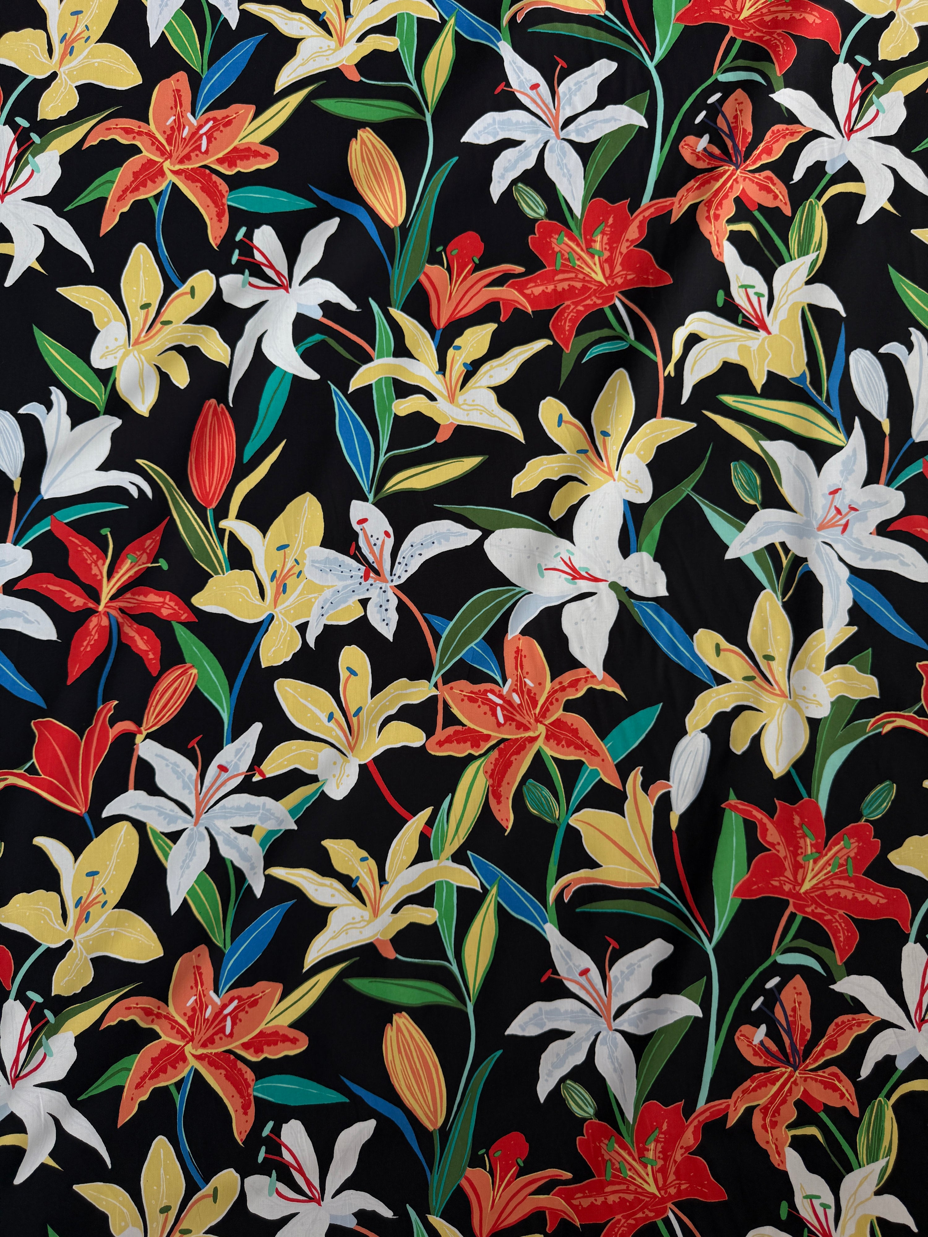 *PRE ORDER* Summer Lilies Cotton Poplin