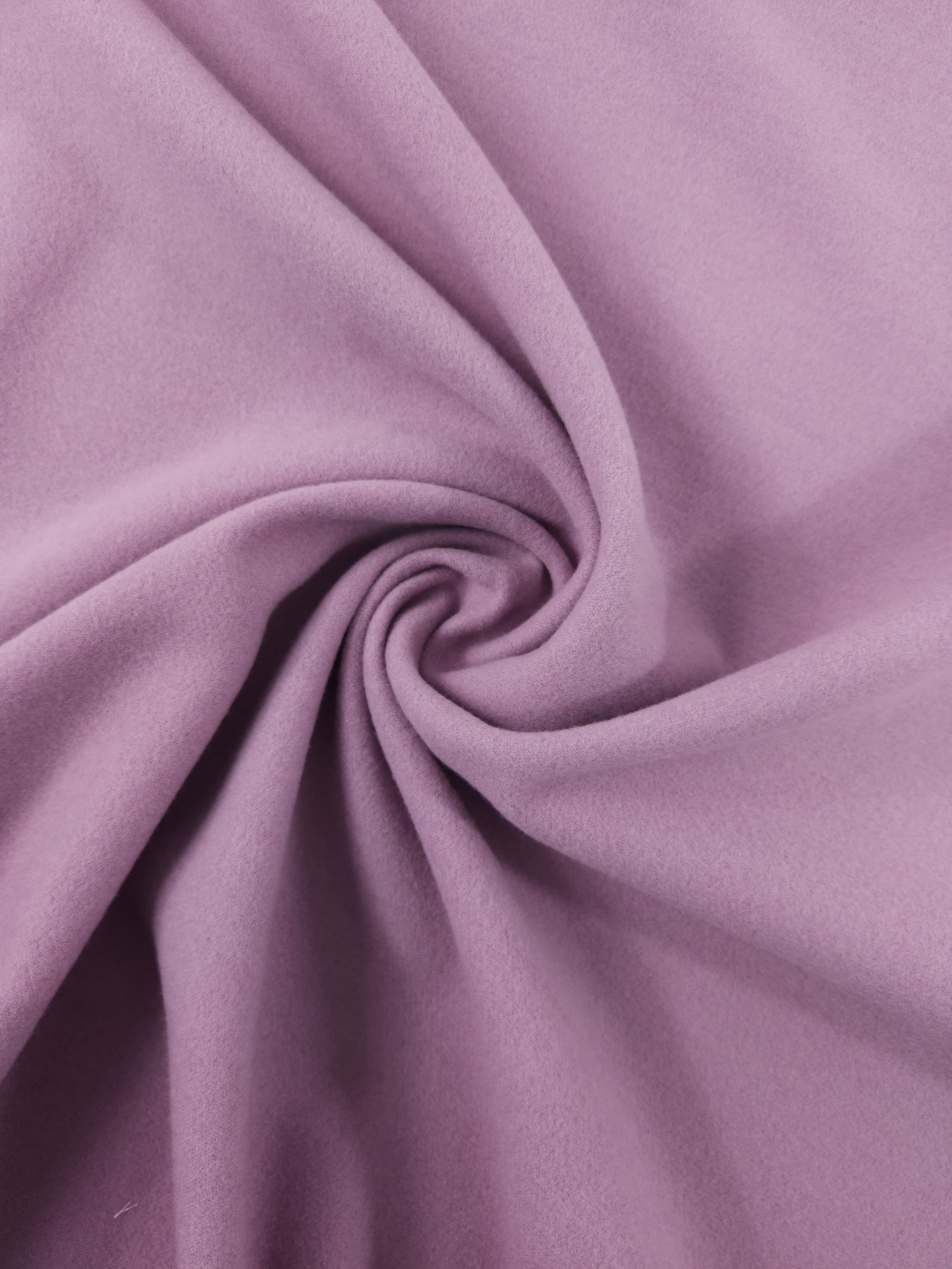 Warm Lilac Soft Wool Coating