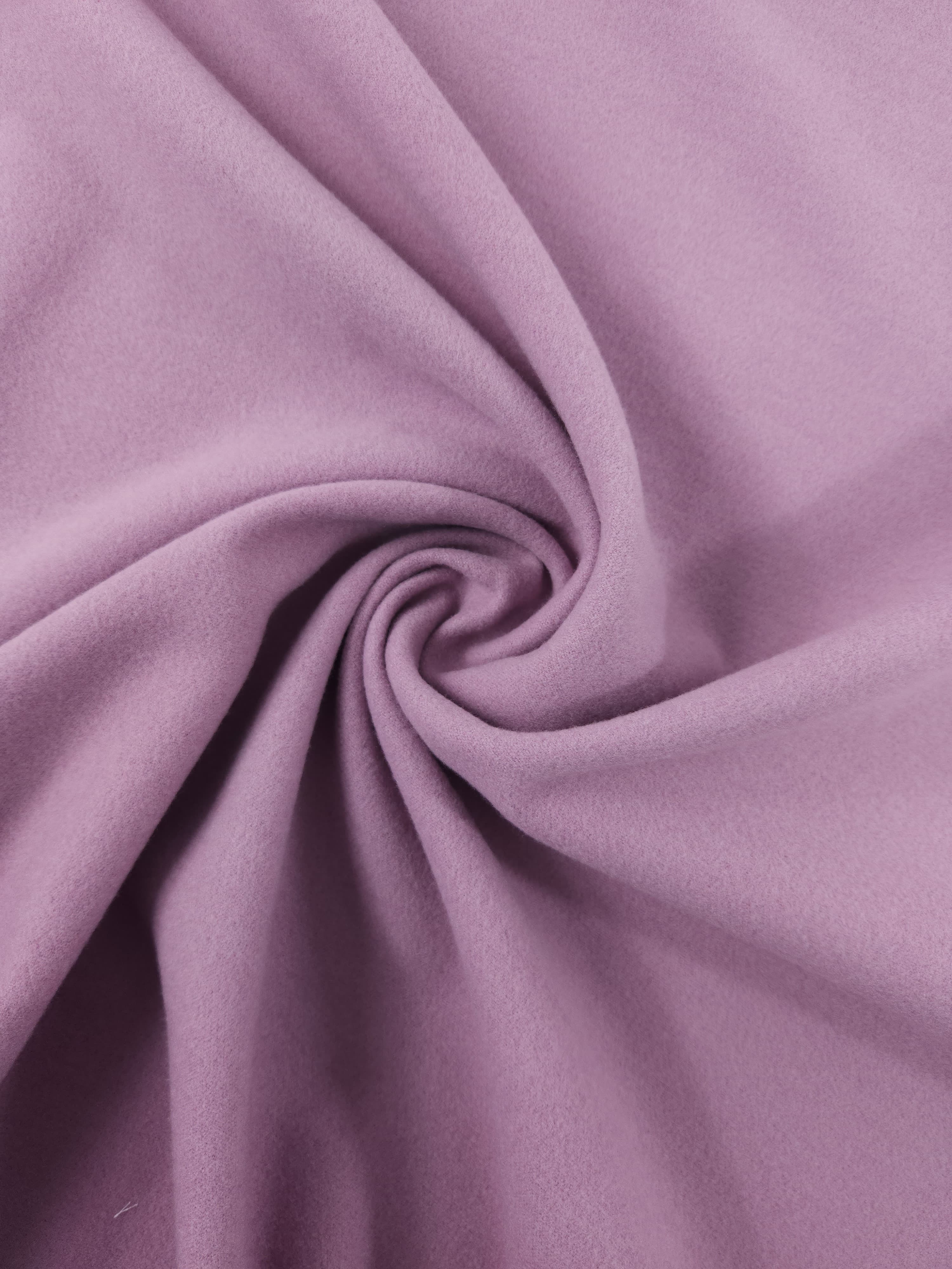 Warm Lilac Soft Wool Coating
