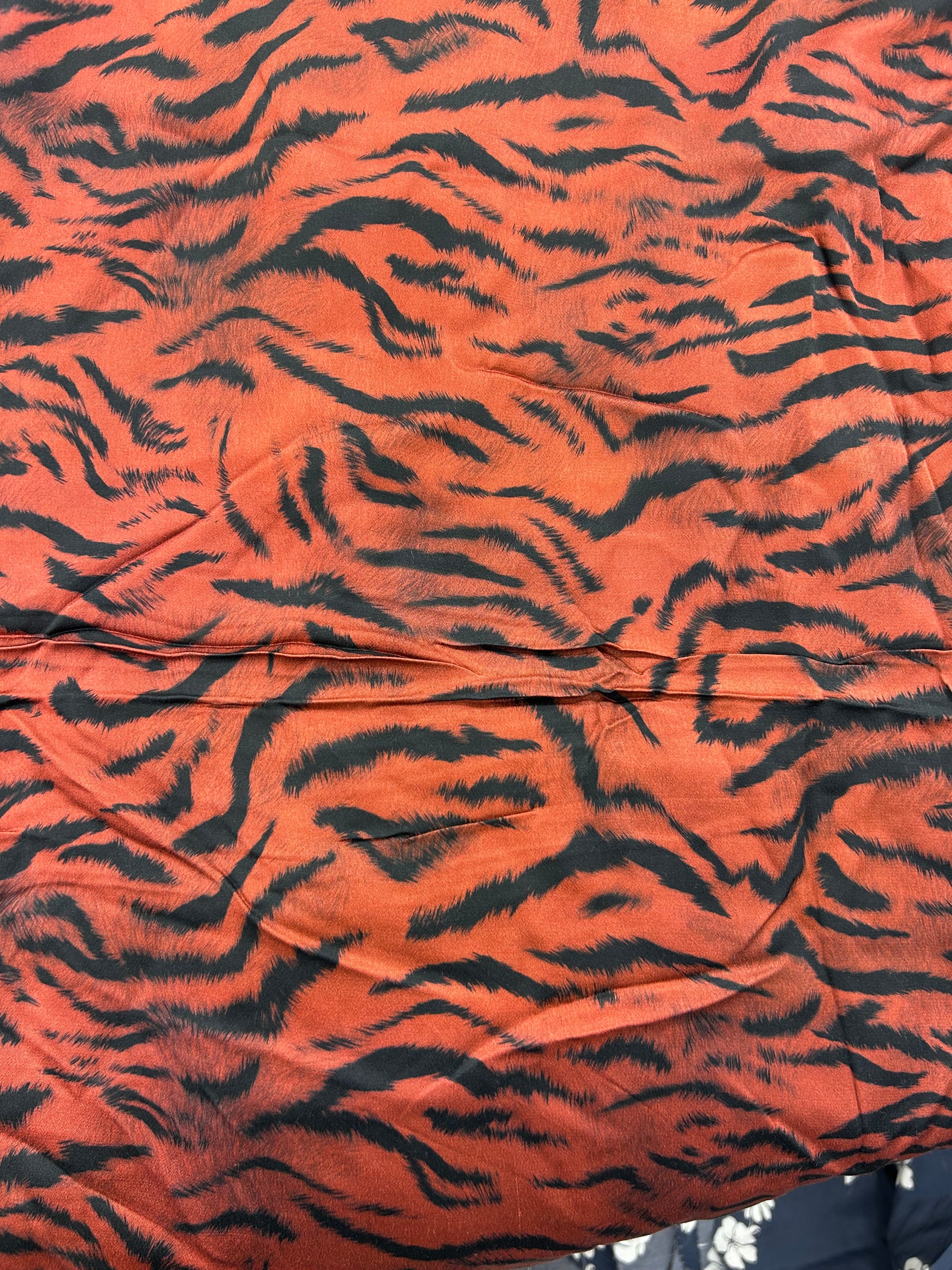 Tiger Fur Viscose Satin - 3.4m Piece