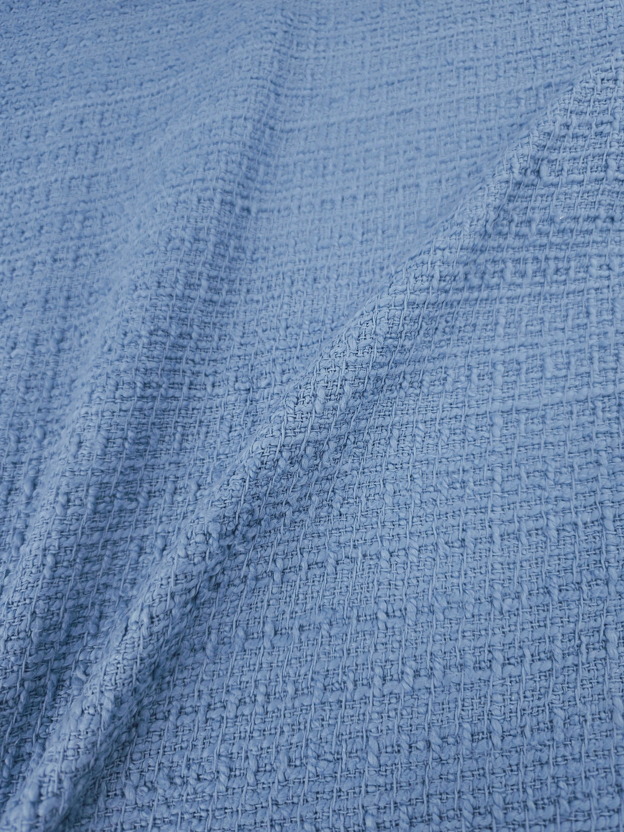 Dusky Blue Boucle