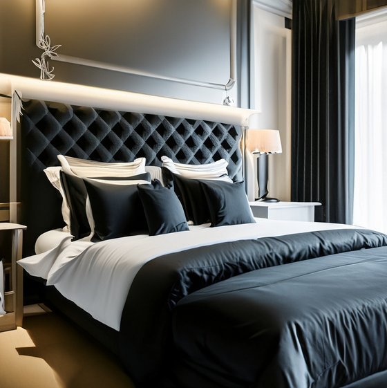 Black | Duvet Set | Percale Cotton