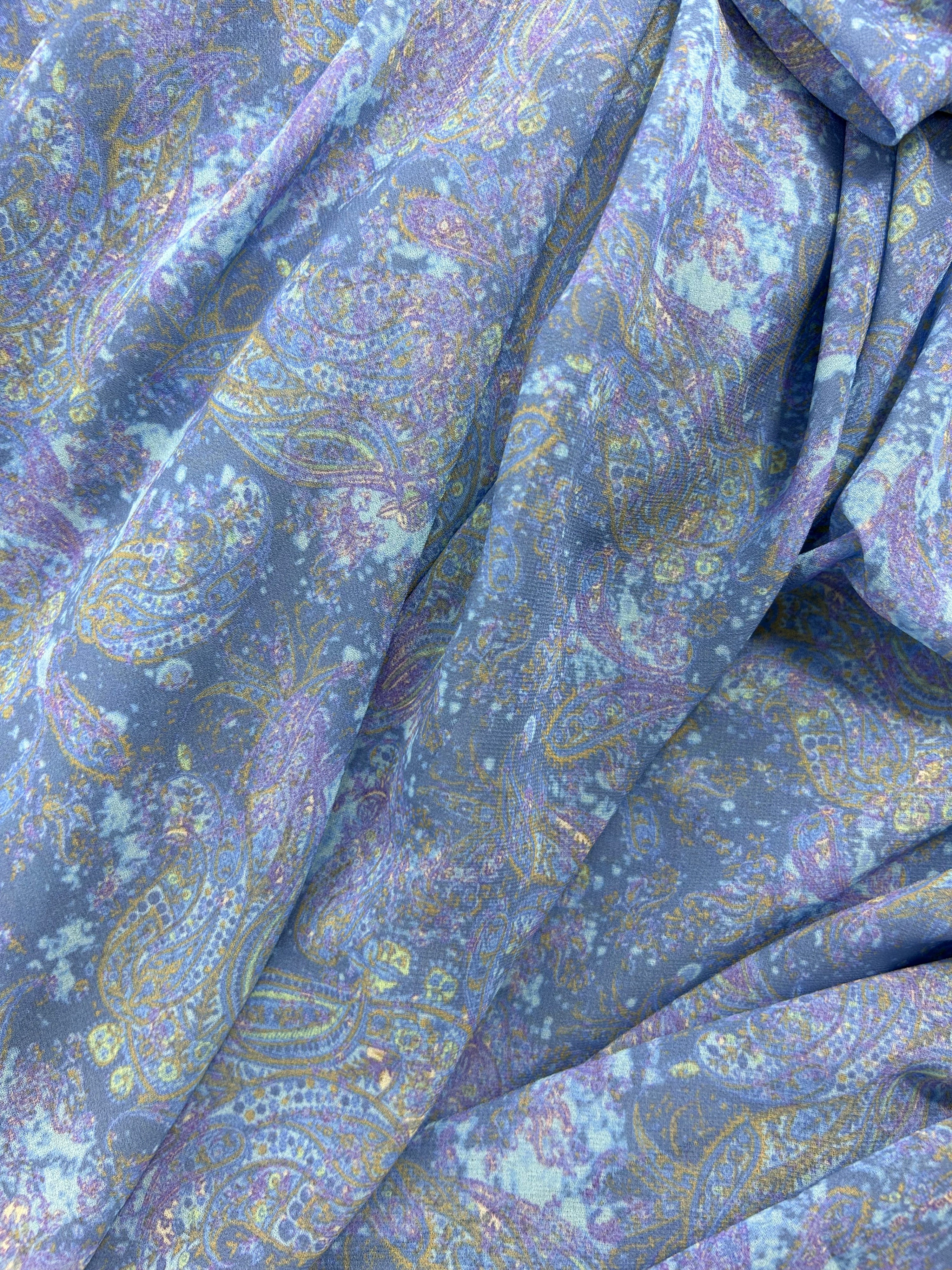 Celestial Feather Poly Chifon - 2.7m Piece