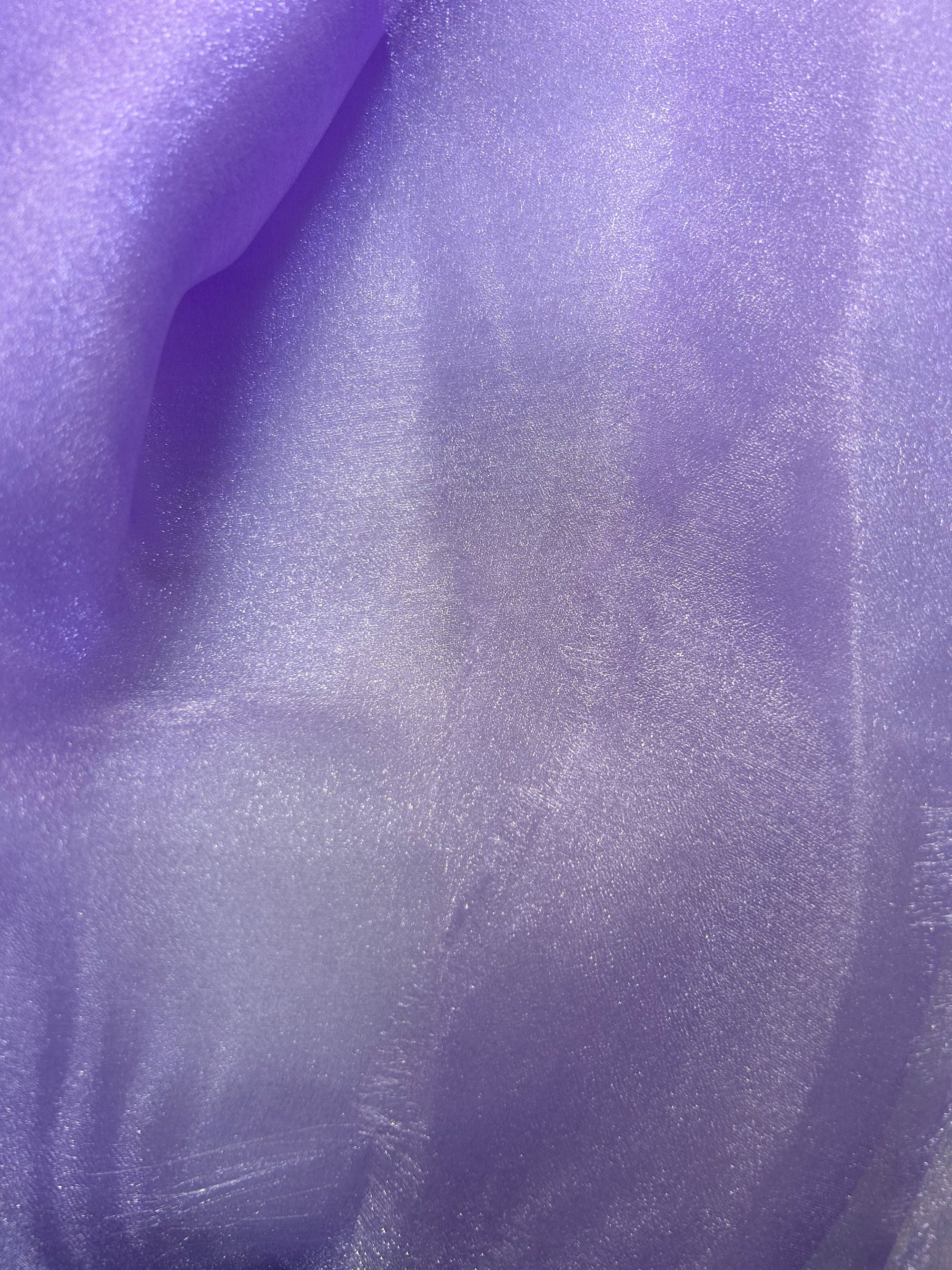 Purple Organza - 1m Piece