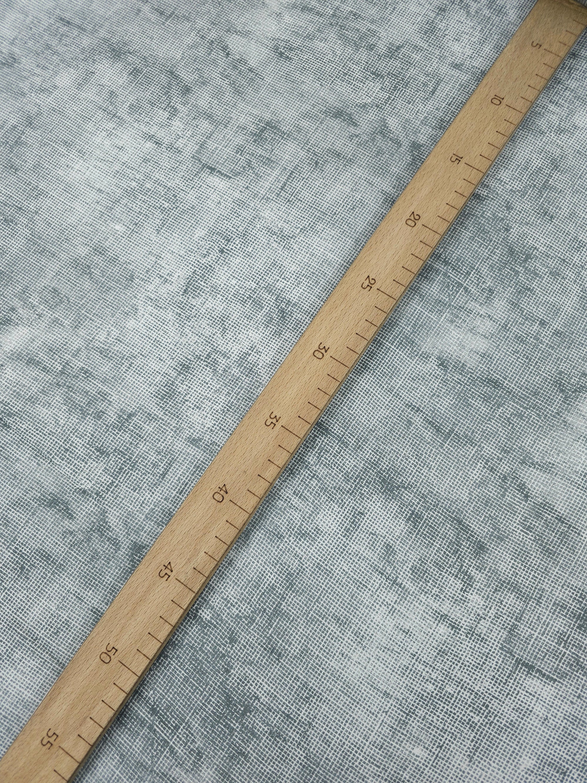 Chalky Grey Washed Grid 100% Cotton 102" - Robert Kaufman *EXTRA WIDE*