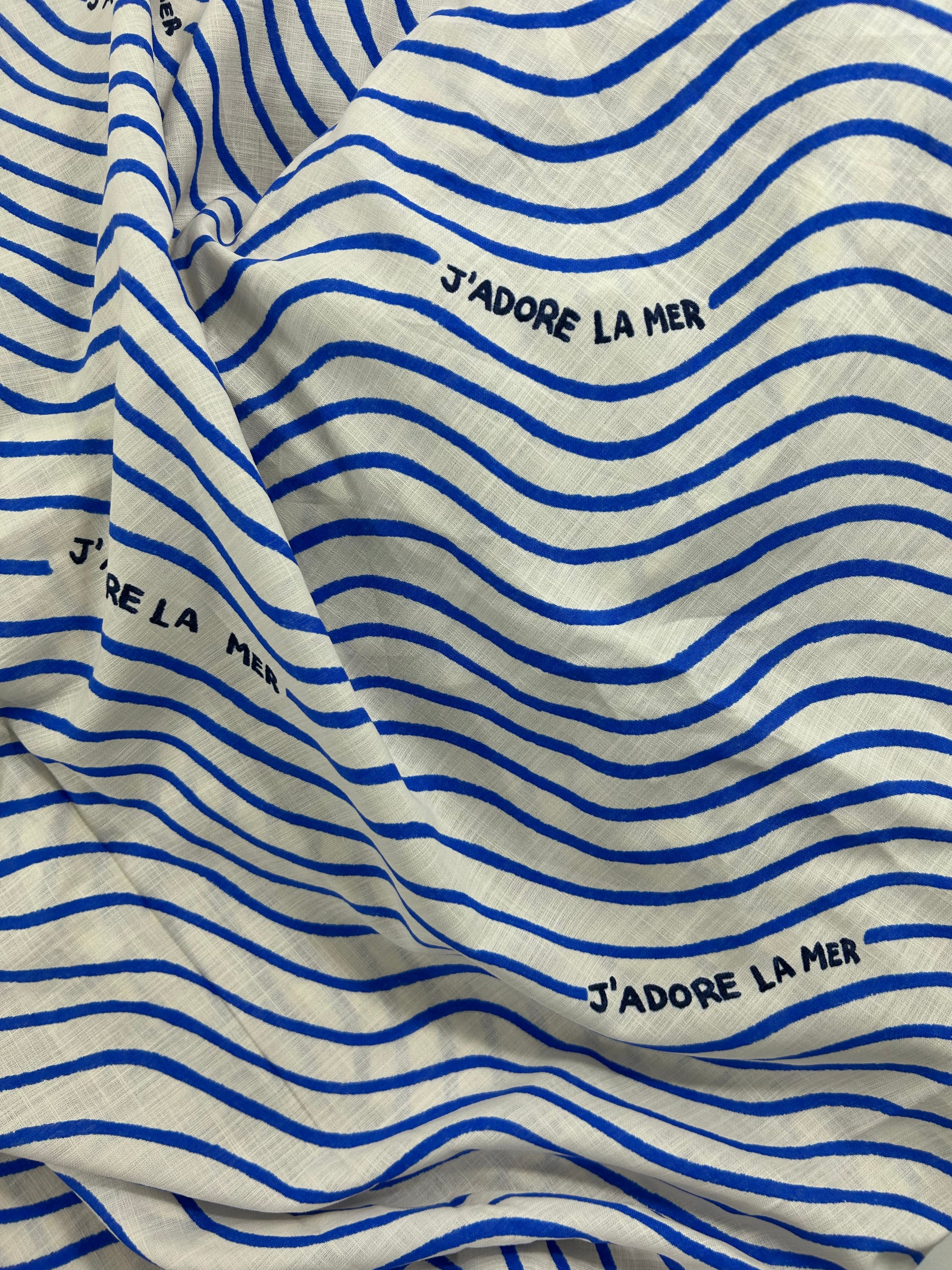 J’adore La Mer Linen Look Cotton (Various Sizes)