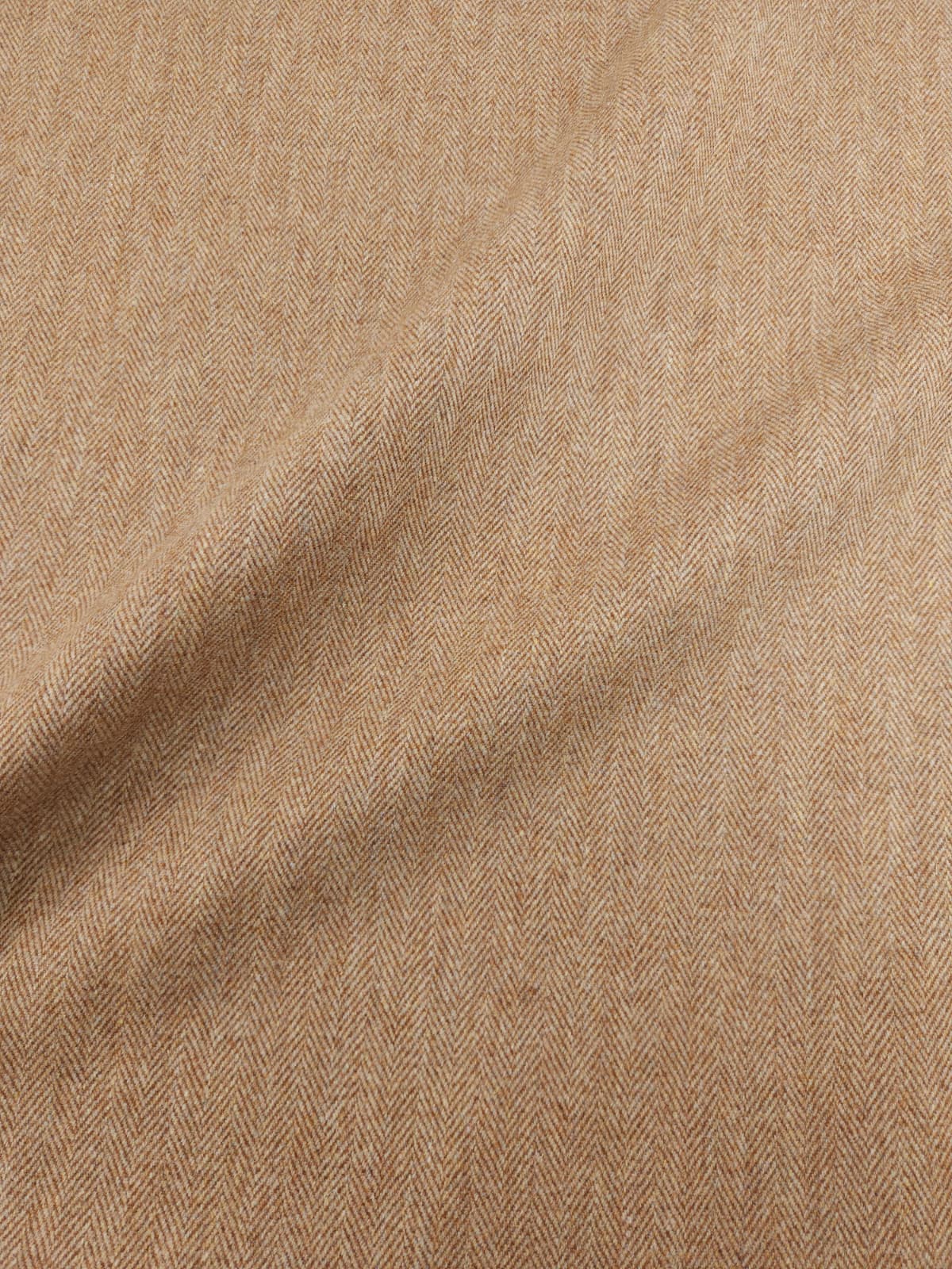 Goldie Beige Herringbone 100% Wool *ABRAHAM MOON*