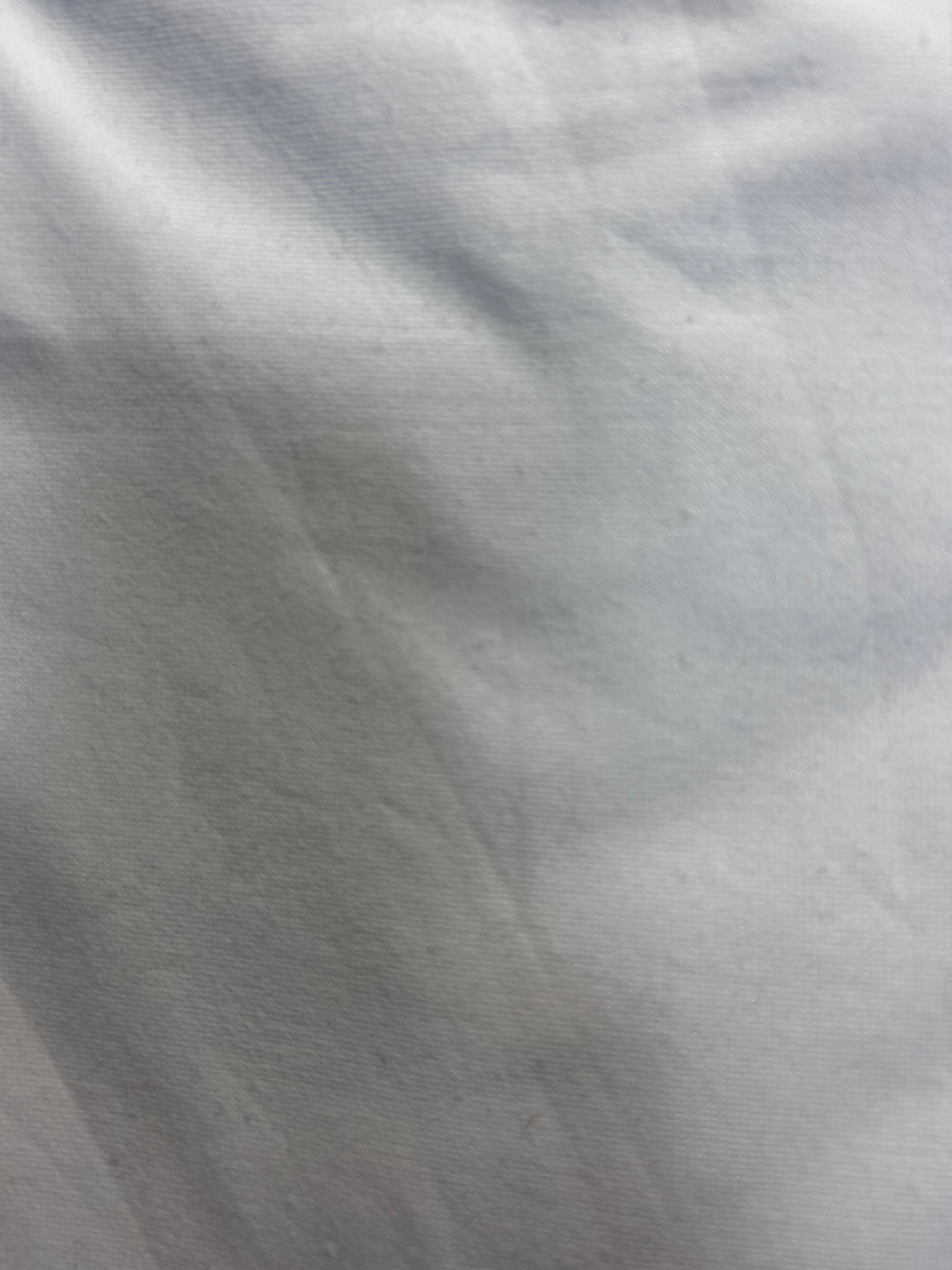 White Cotton Velvet - 4.5m Piece