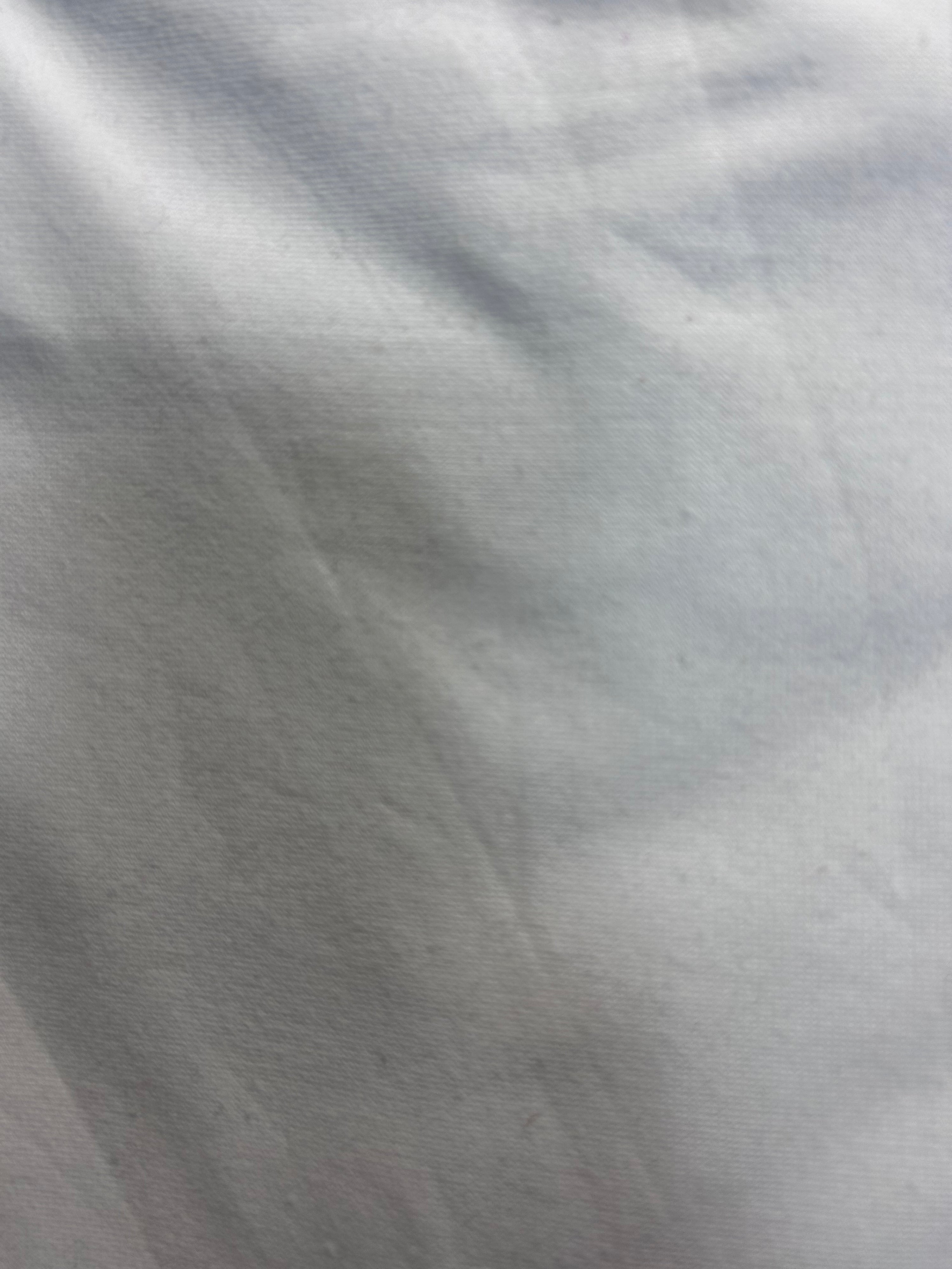 White Cotton Velvet - 4.5m Piece