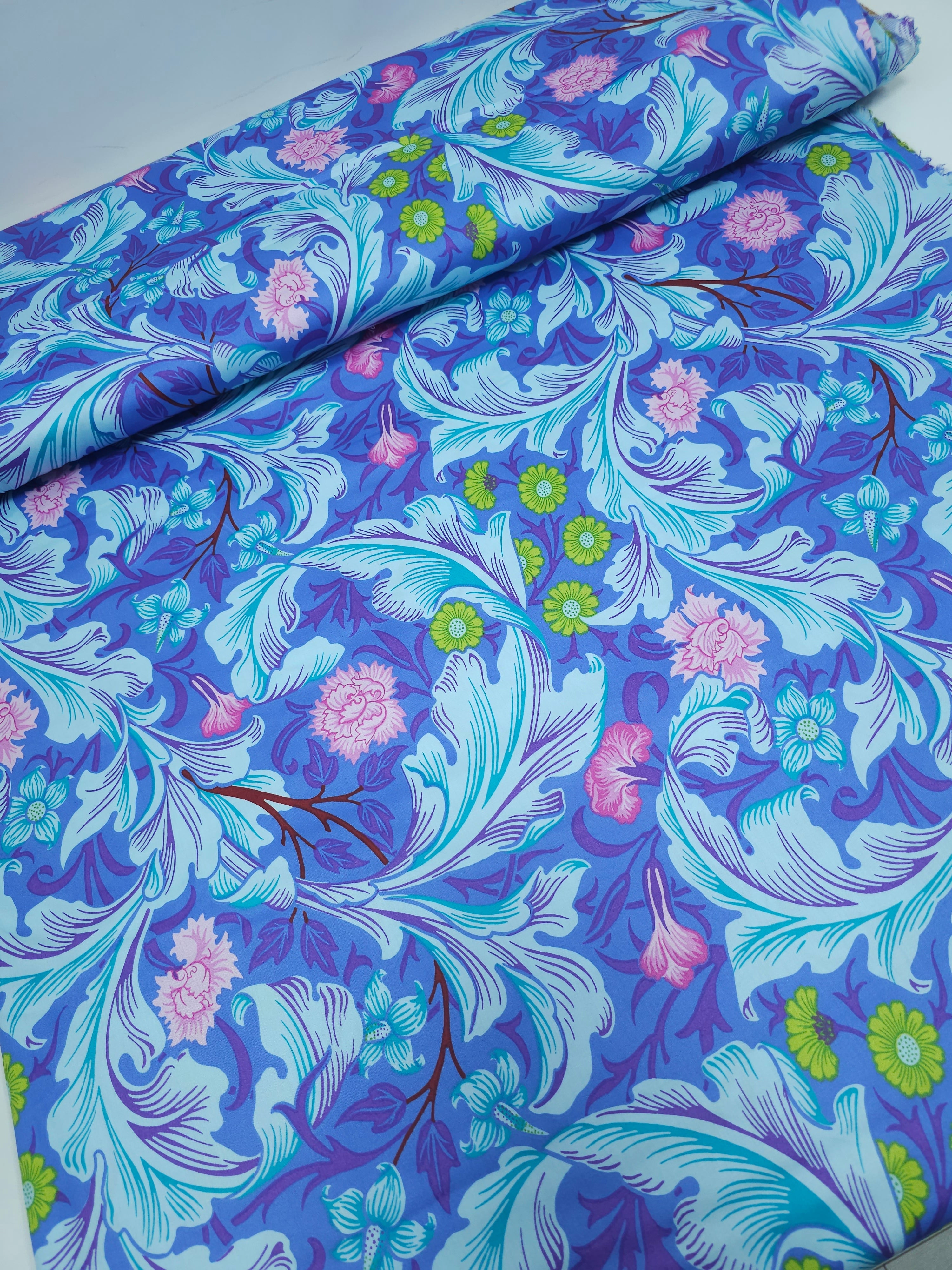 Floral Free Spirit Cotton Sateen 108” - Kaffe Fassett x William Morris (Various Sizes)