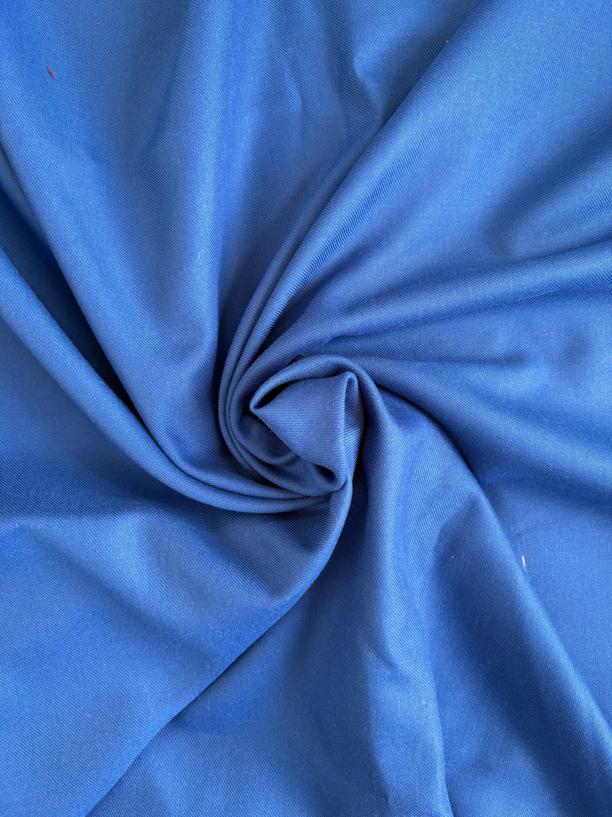 Royal Blue Poly Suiting - 1m Piece